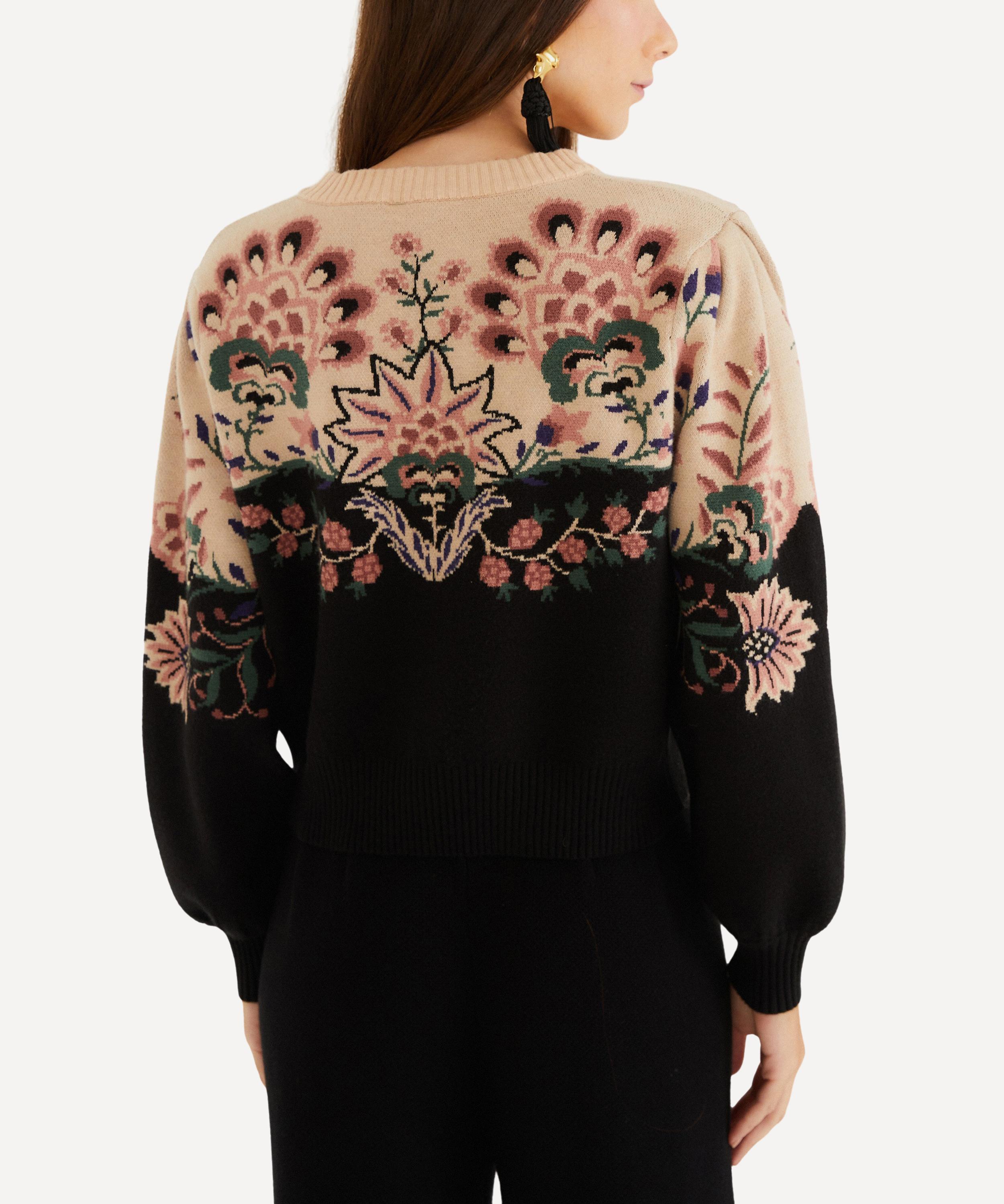 FARM Rio - Mixed Belle Garden Knit Cardigan image number 1