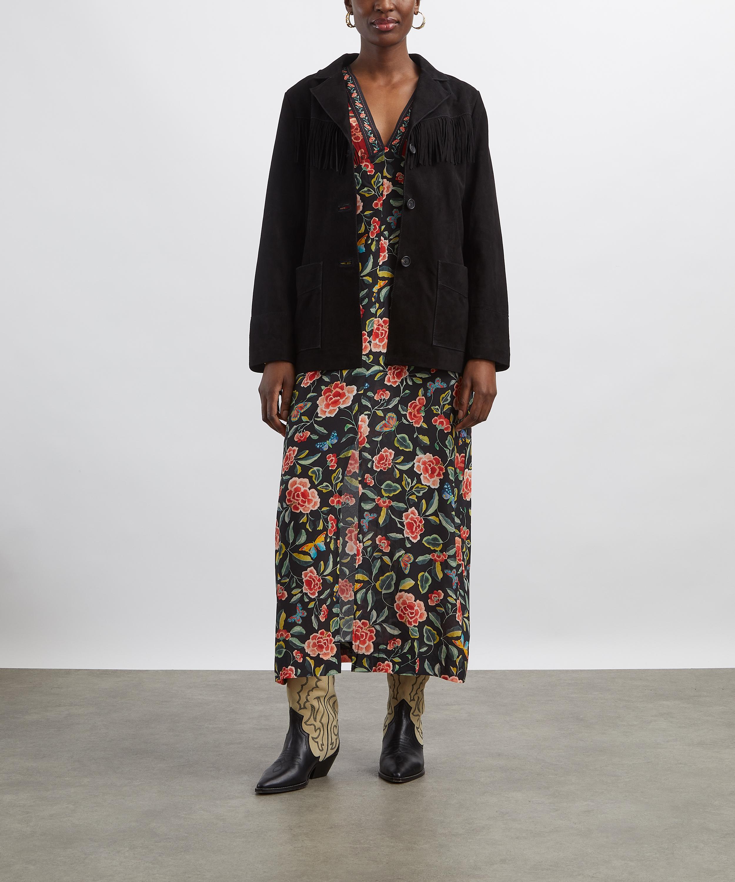 RIXO - Teagan Suede Jacket image number 1