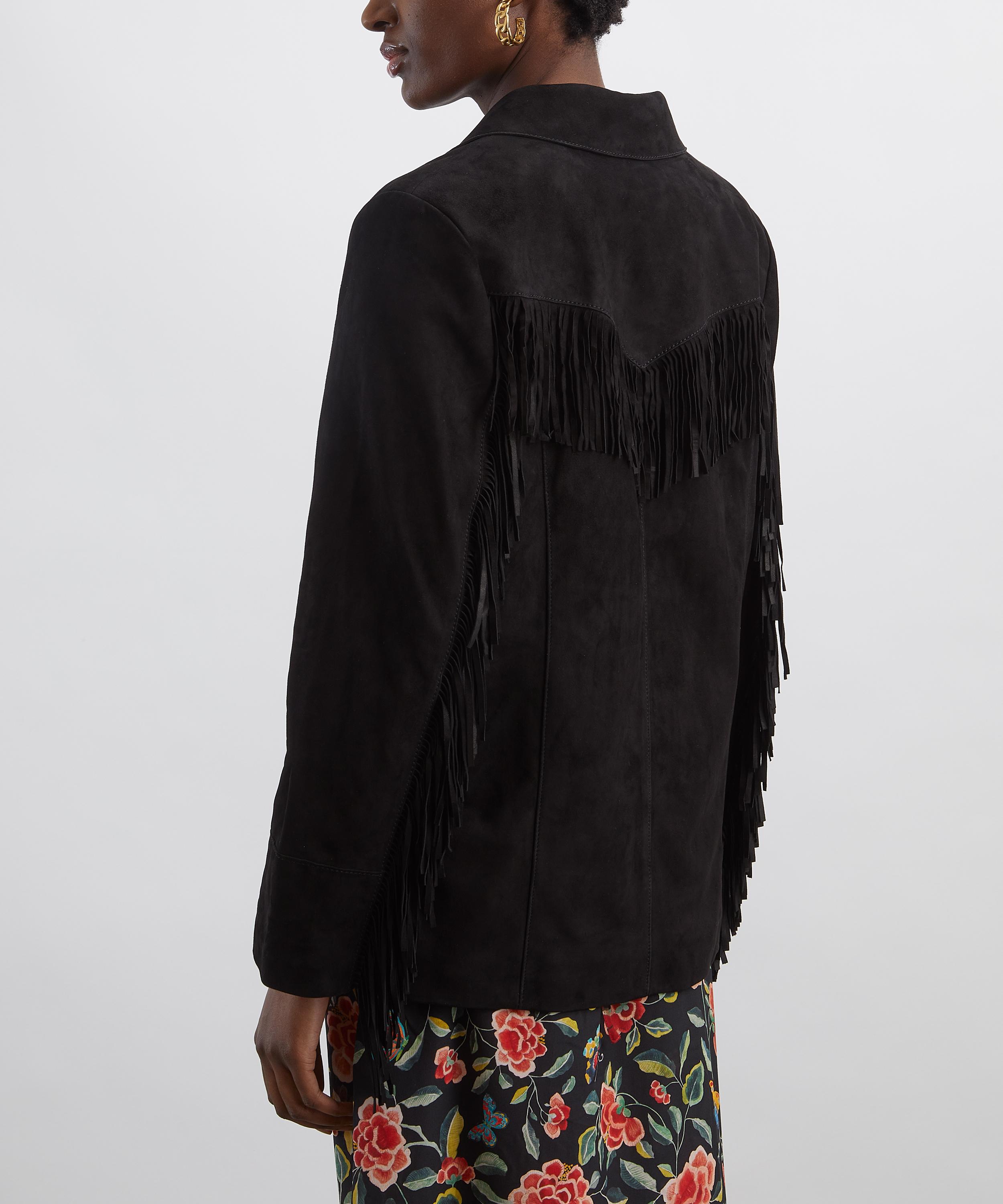 RIXO - Teagan Suede Jacket image number 3