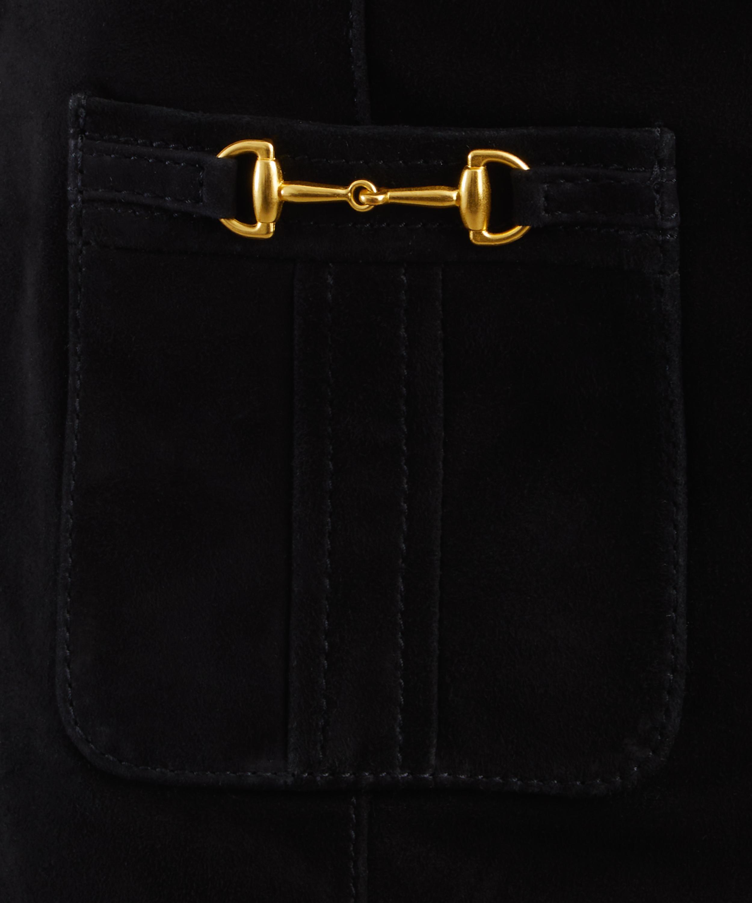 RIXO - Wiley Suede Mini Skirt image number 4