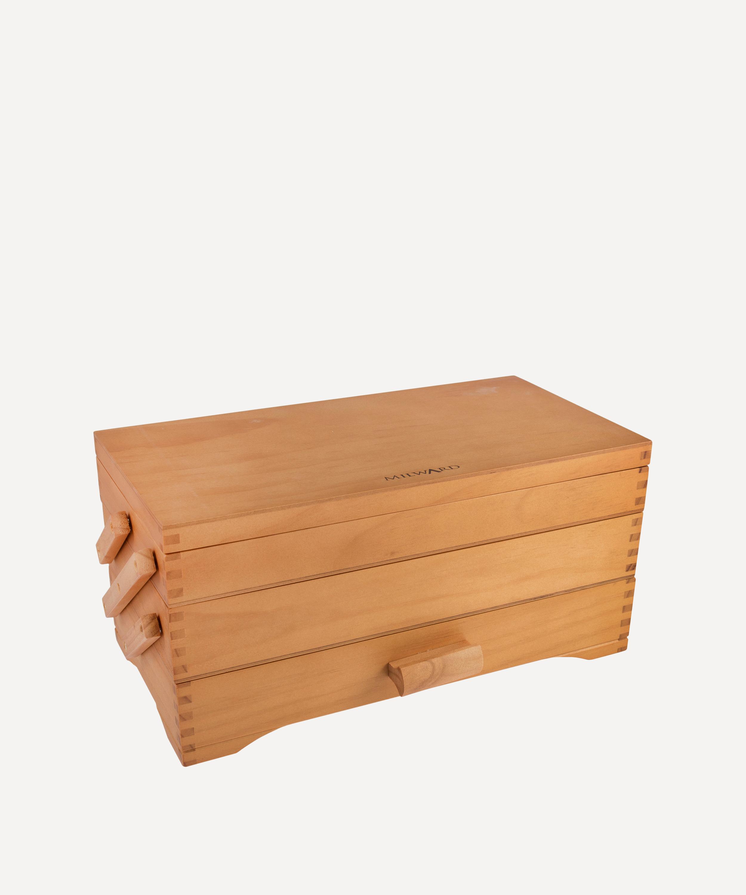 Groves - Cantilever Wooden Craft Box
