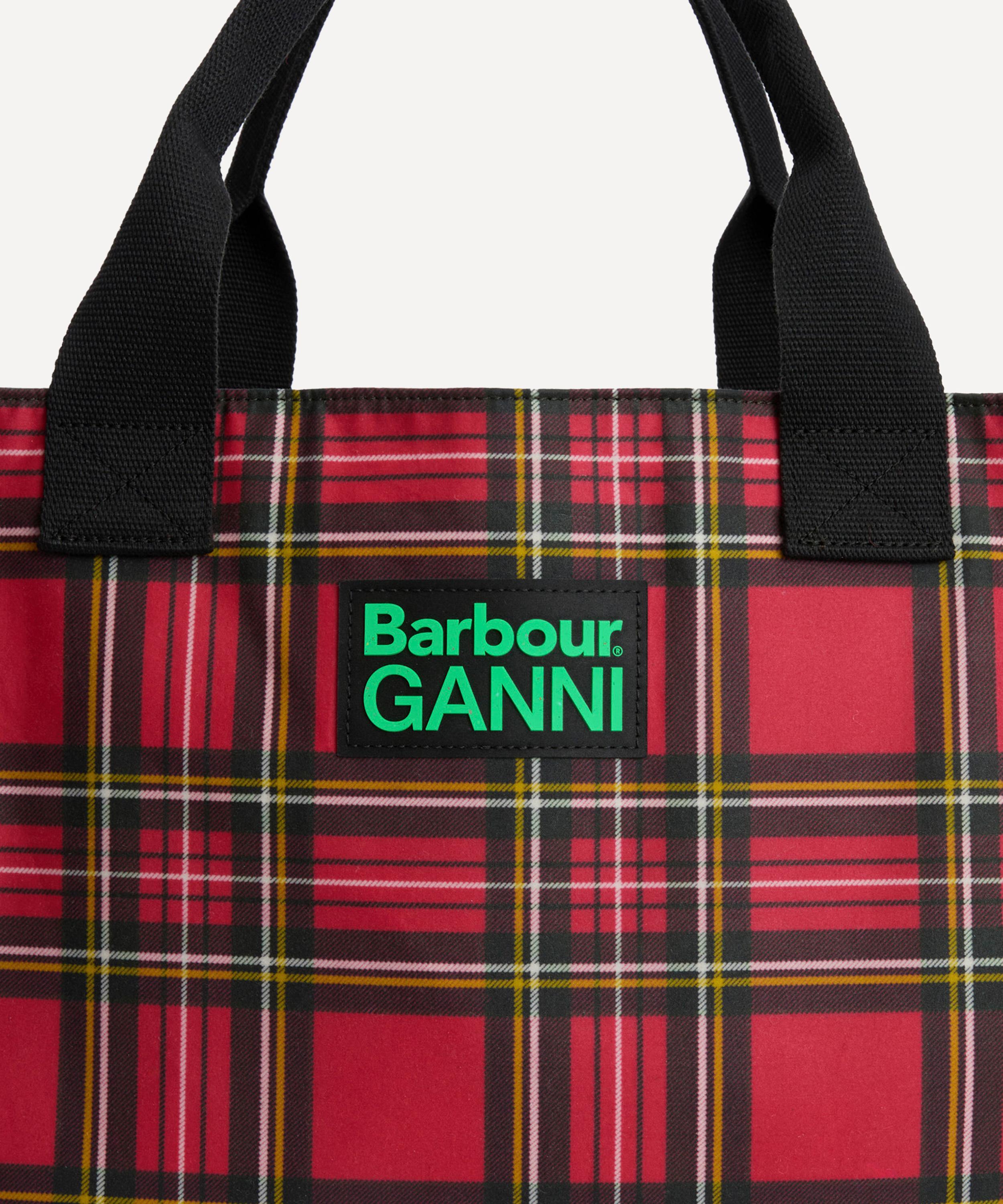 Barbour - x GANNI Waxed Tote Bag image number 3