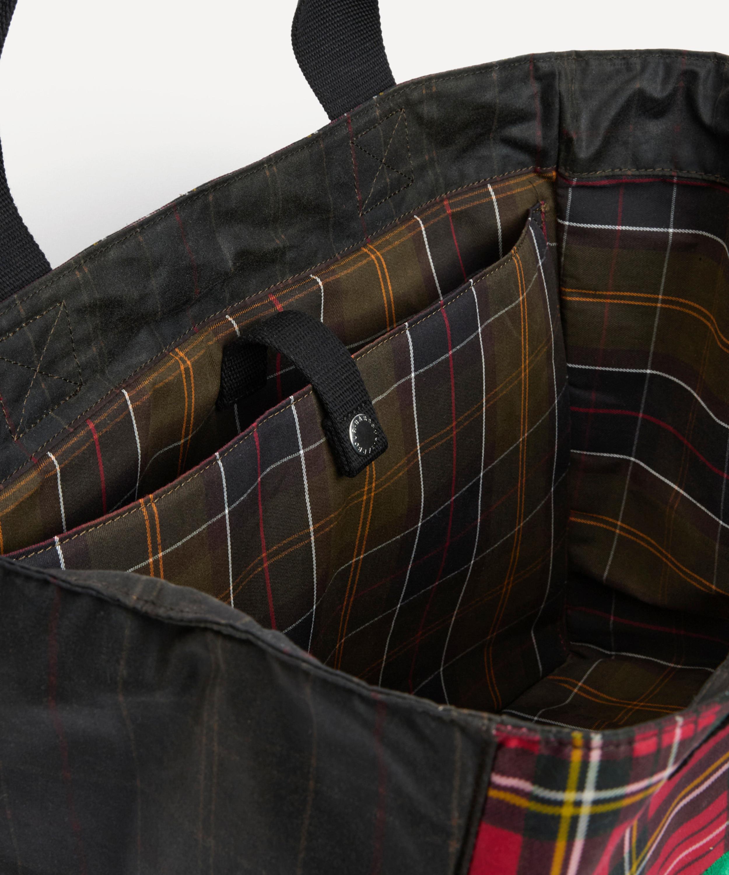 Barbour - x GANNI Waxed Tote Bag image number 7