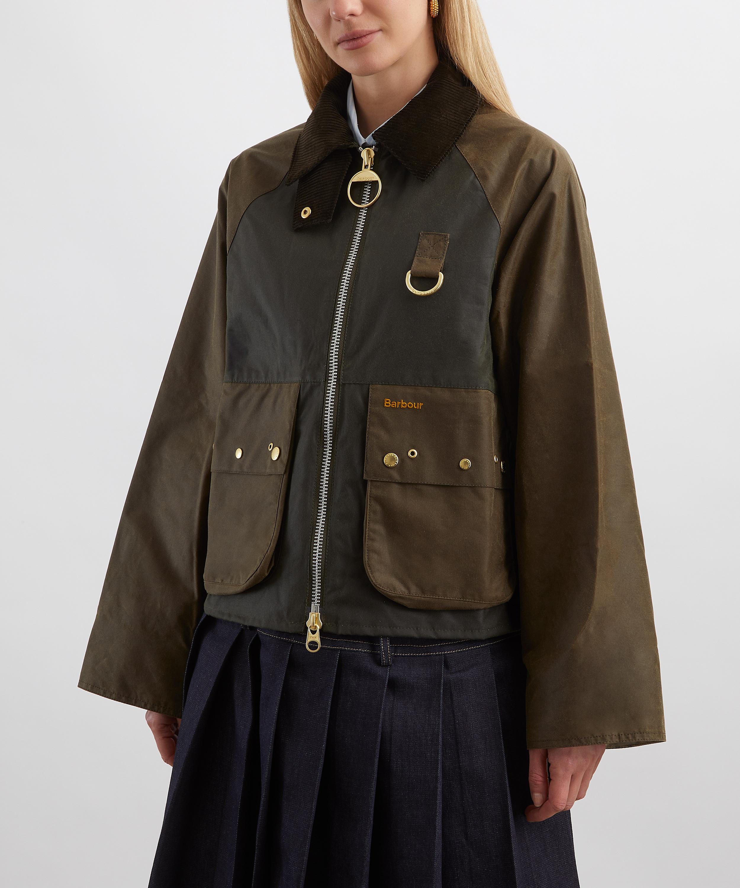 Barbour - Archive Olive Keaton Waxed Jacket image number 2