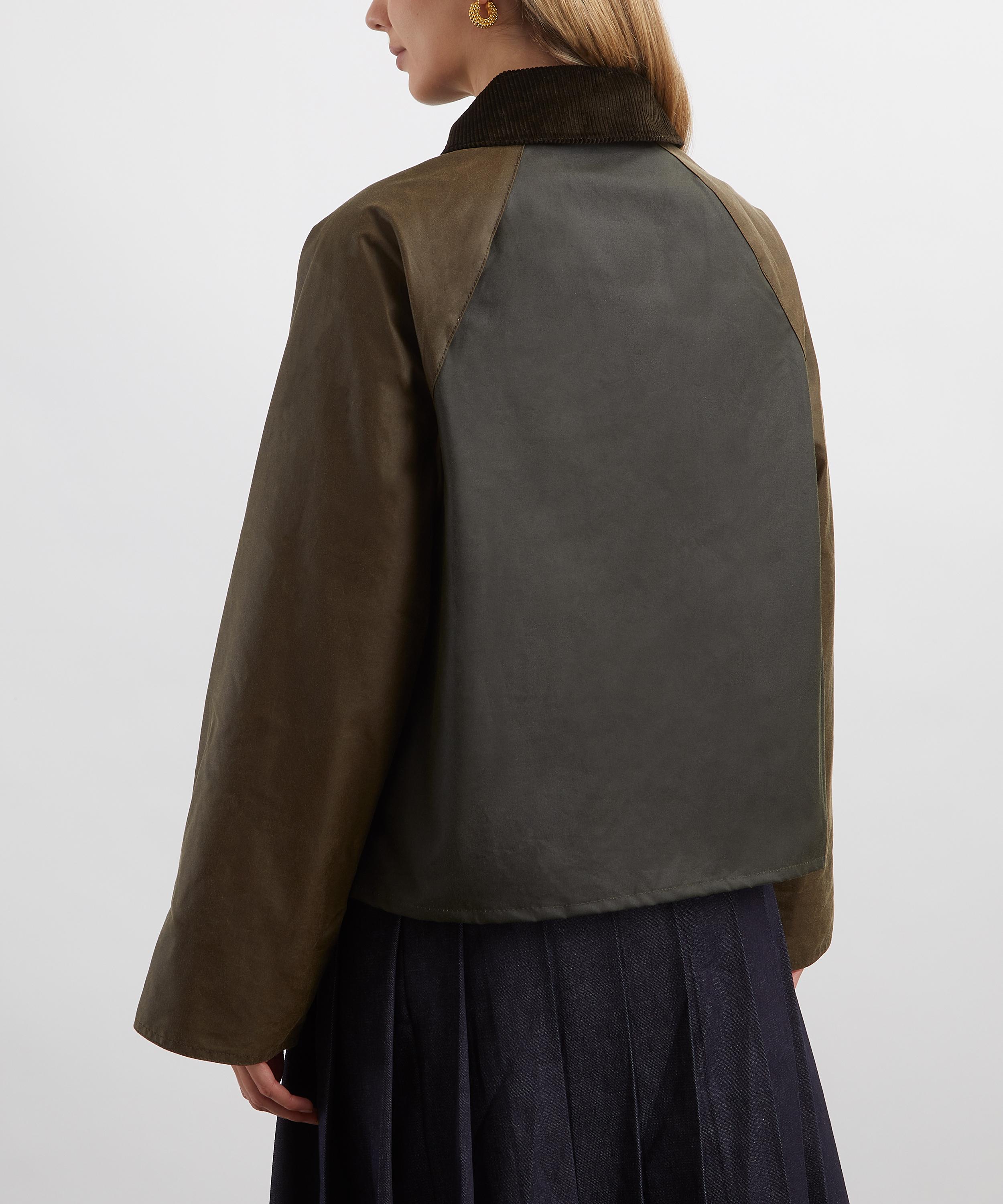 Barbour - Archive Olive Keaton Waxed Jacket image number 3