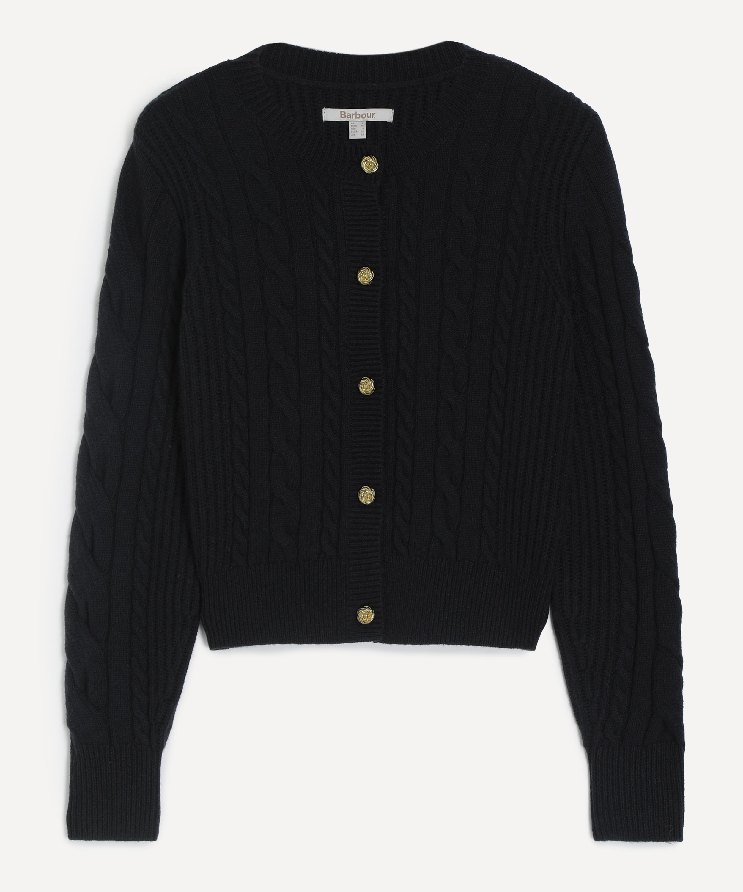 Barbour - Elina Dark Navy Knitted Cardigan
