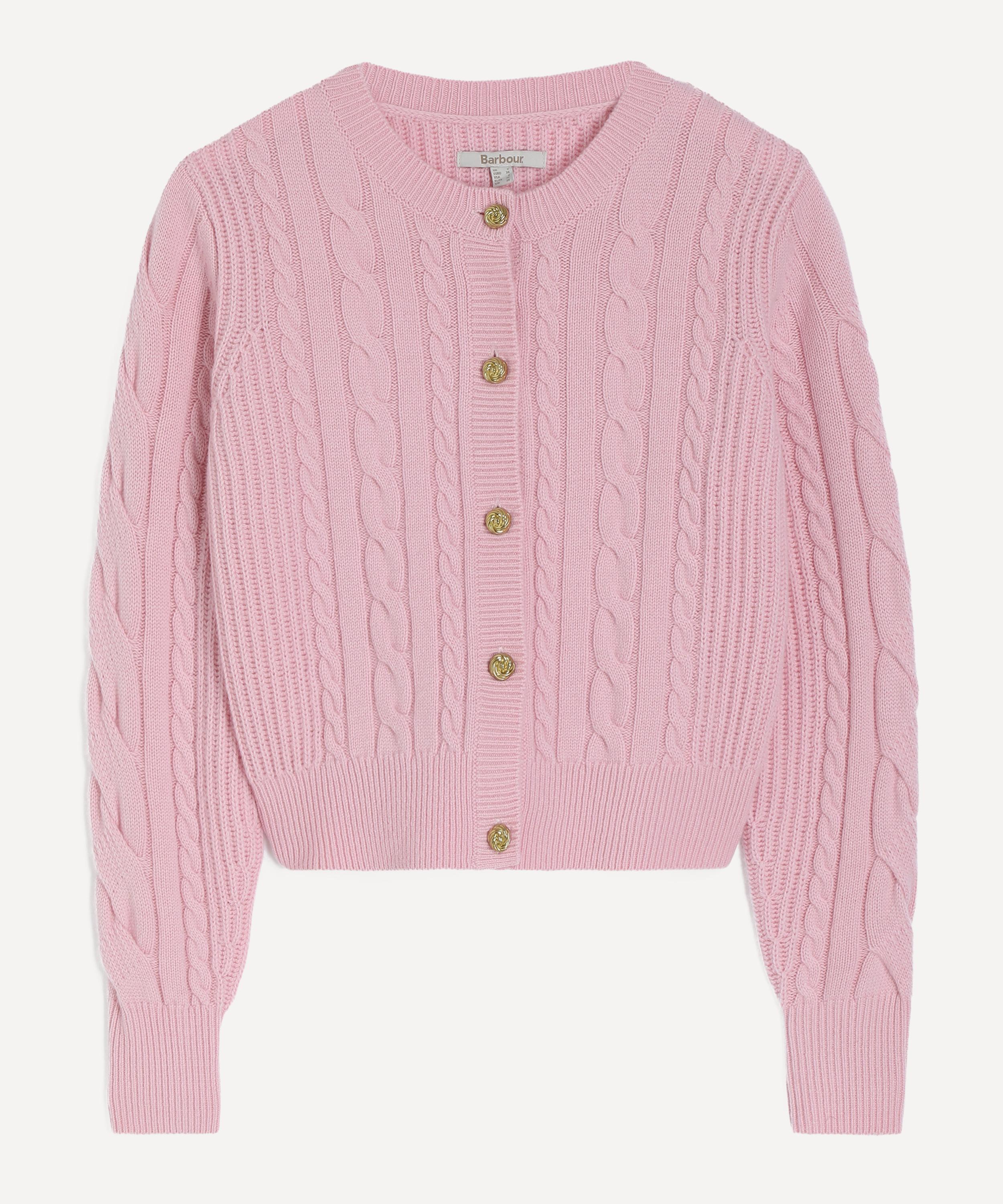 Barbour - Elina Cherry Blossom Knitted Cardigan