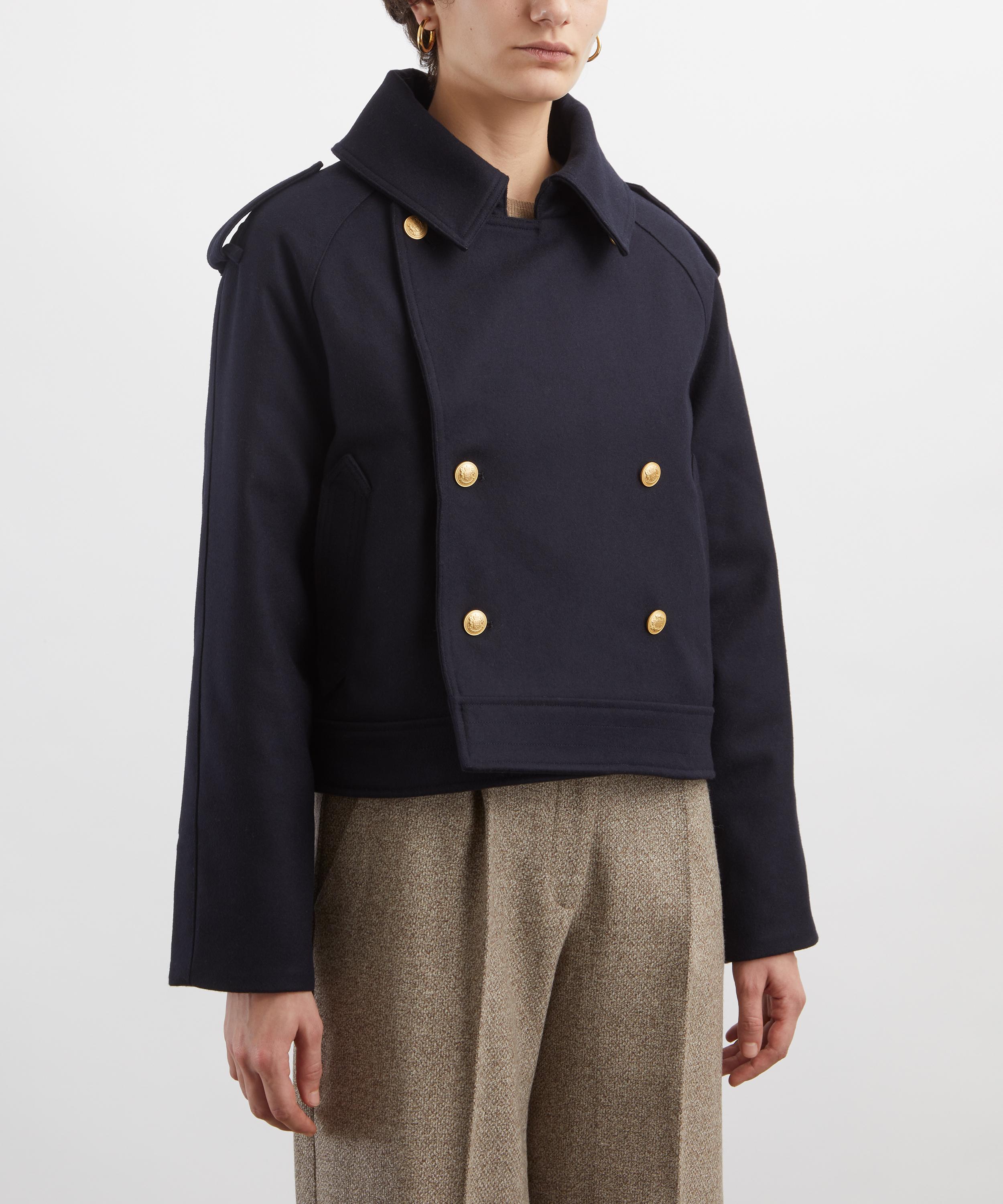 Hurlingham Polo - Agnes Reversible Cashmere-Blend Coat image number 2