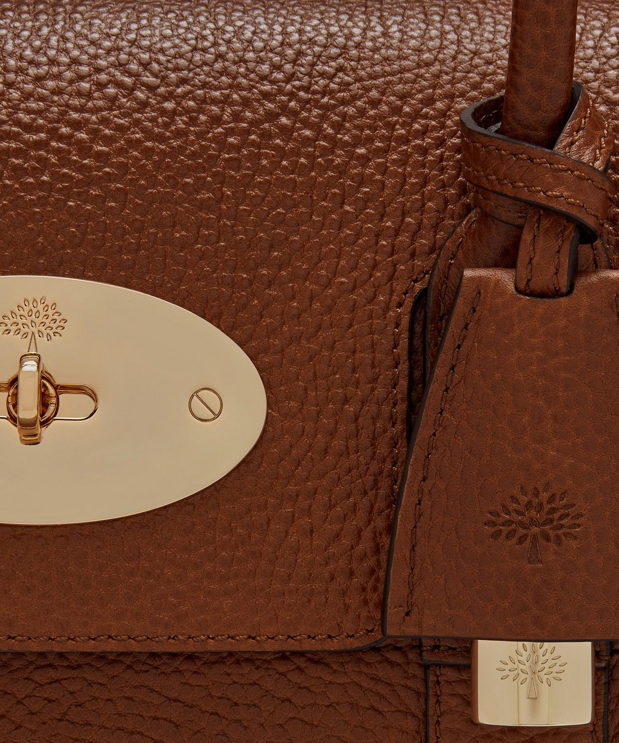 Mulberry - Oak Small Classic Grain Leather Bayswater Tote Bag image number 4