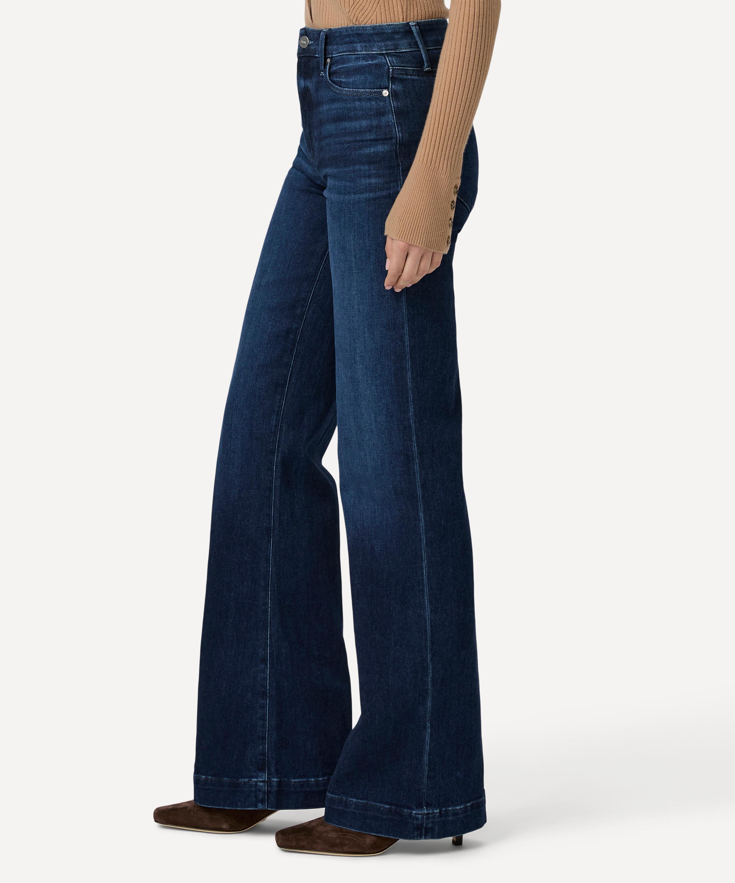 Paige - Leenah 32&rdquo; Wide-Leg Jeans in Praline image number 3