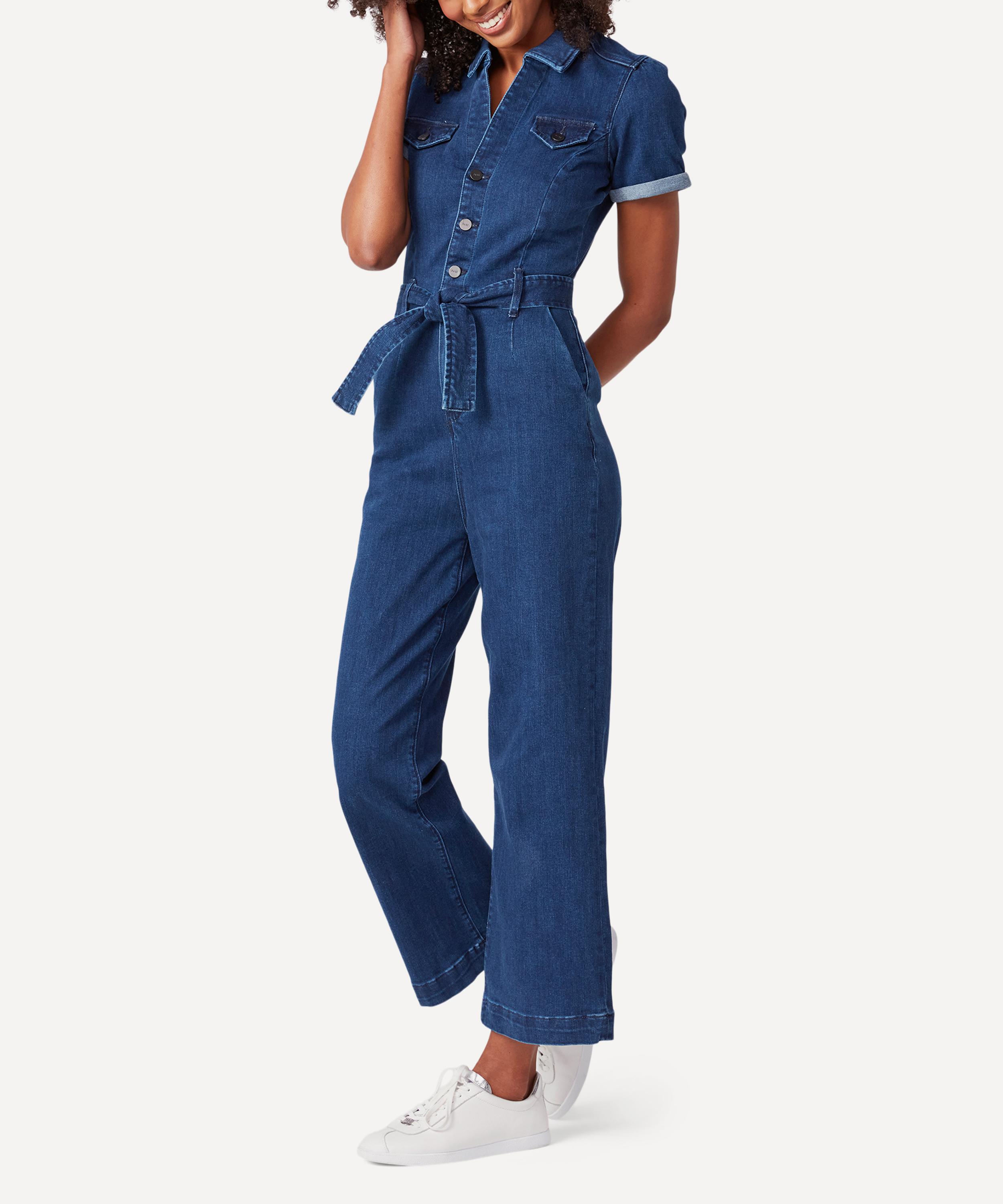 Paige - Anessa Denim Jumpsuit image number 2