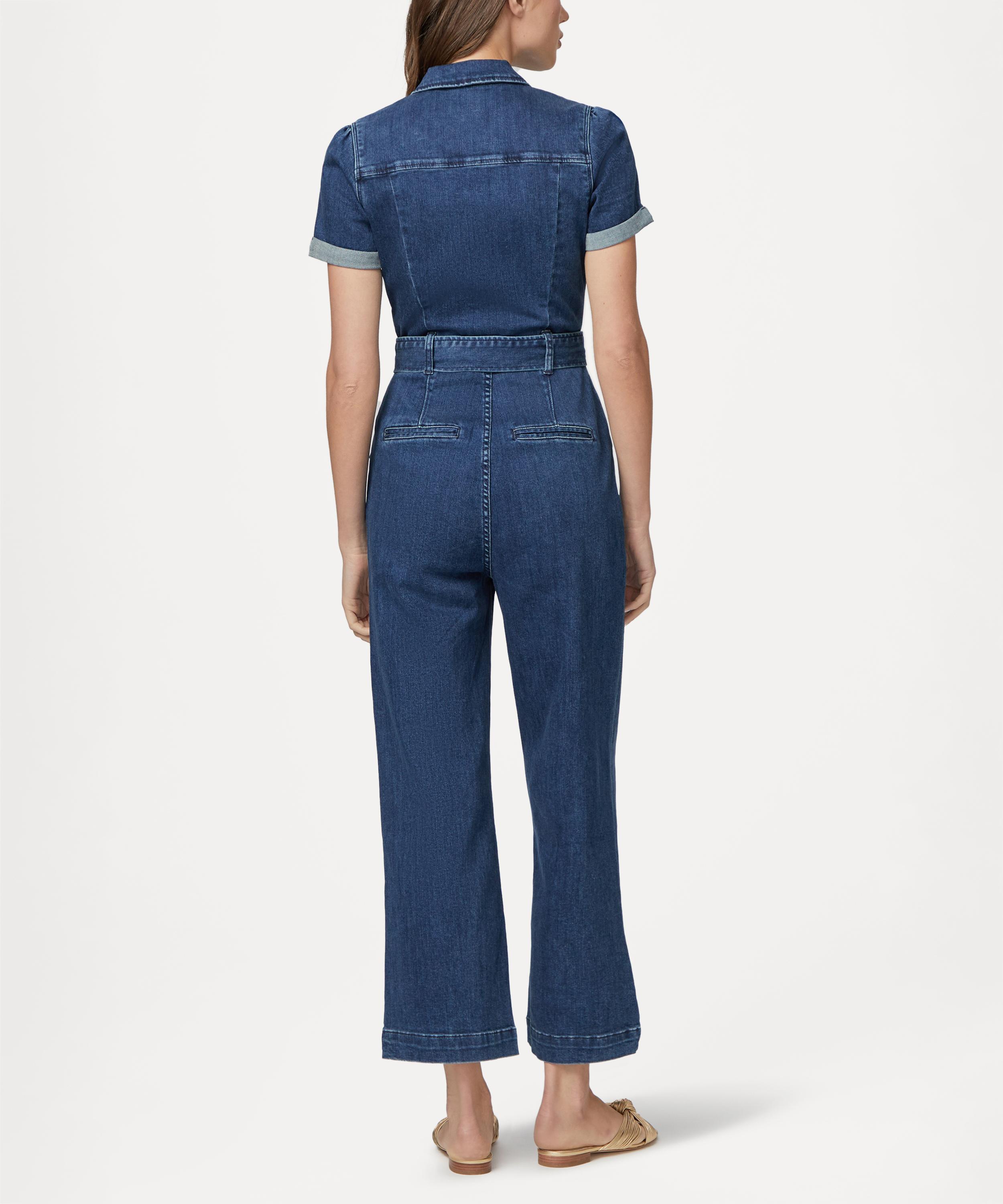 Paige - Anessa Denim Jumpsuit image number 4