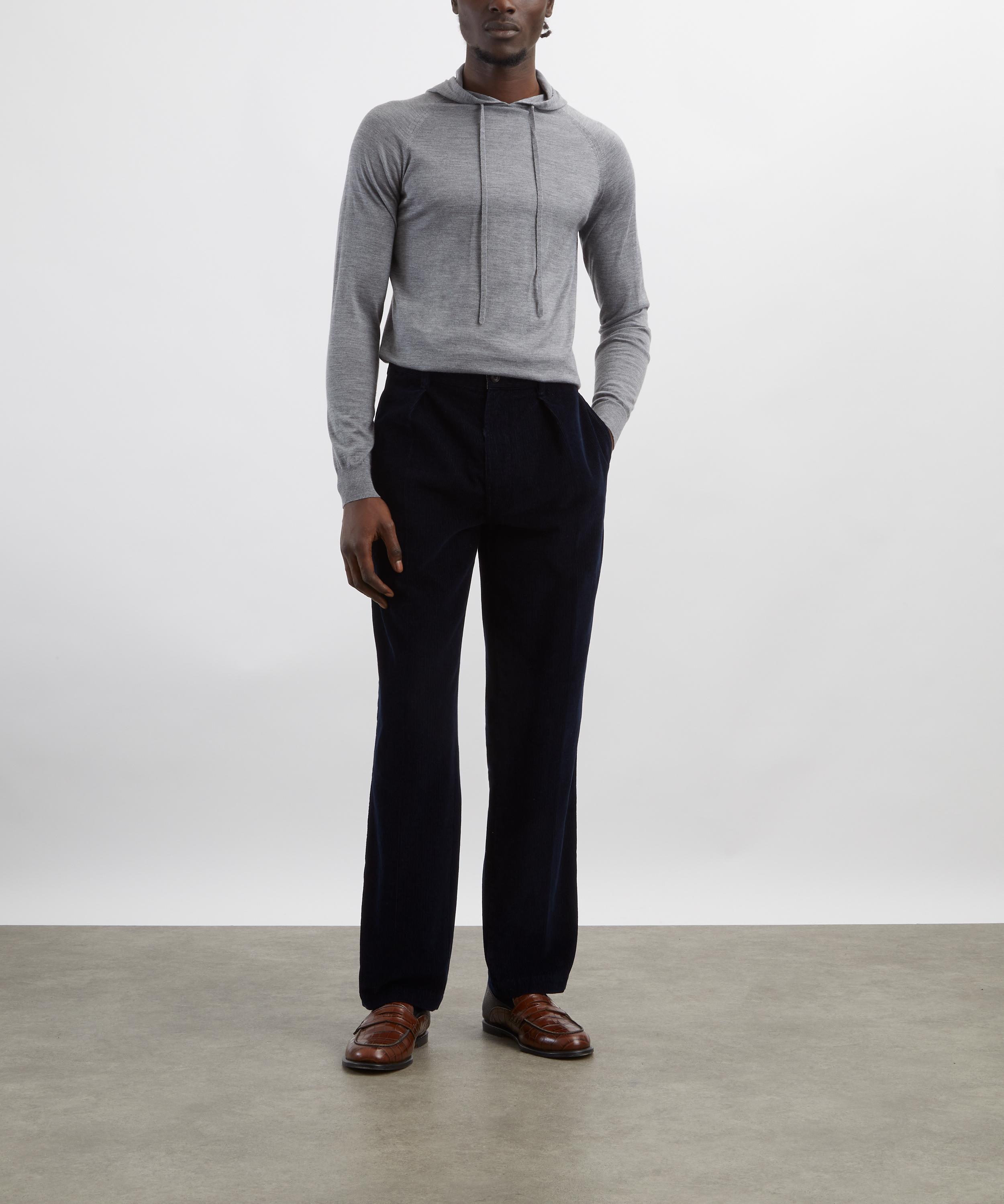 Hurlingham Polo - Frome Cashmere-Blend Hoodie image number 1