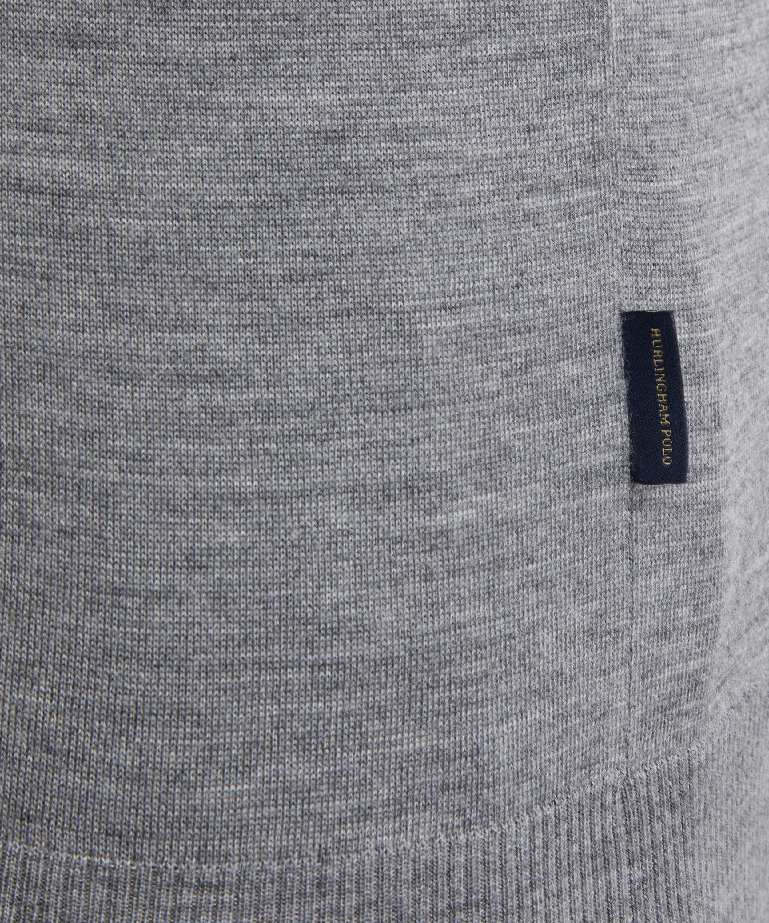 Hurlingham Polo - Frome Cashmere-Blend Hoodie image number 4