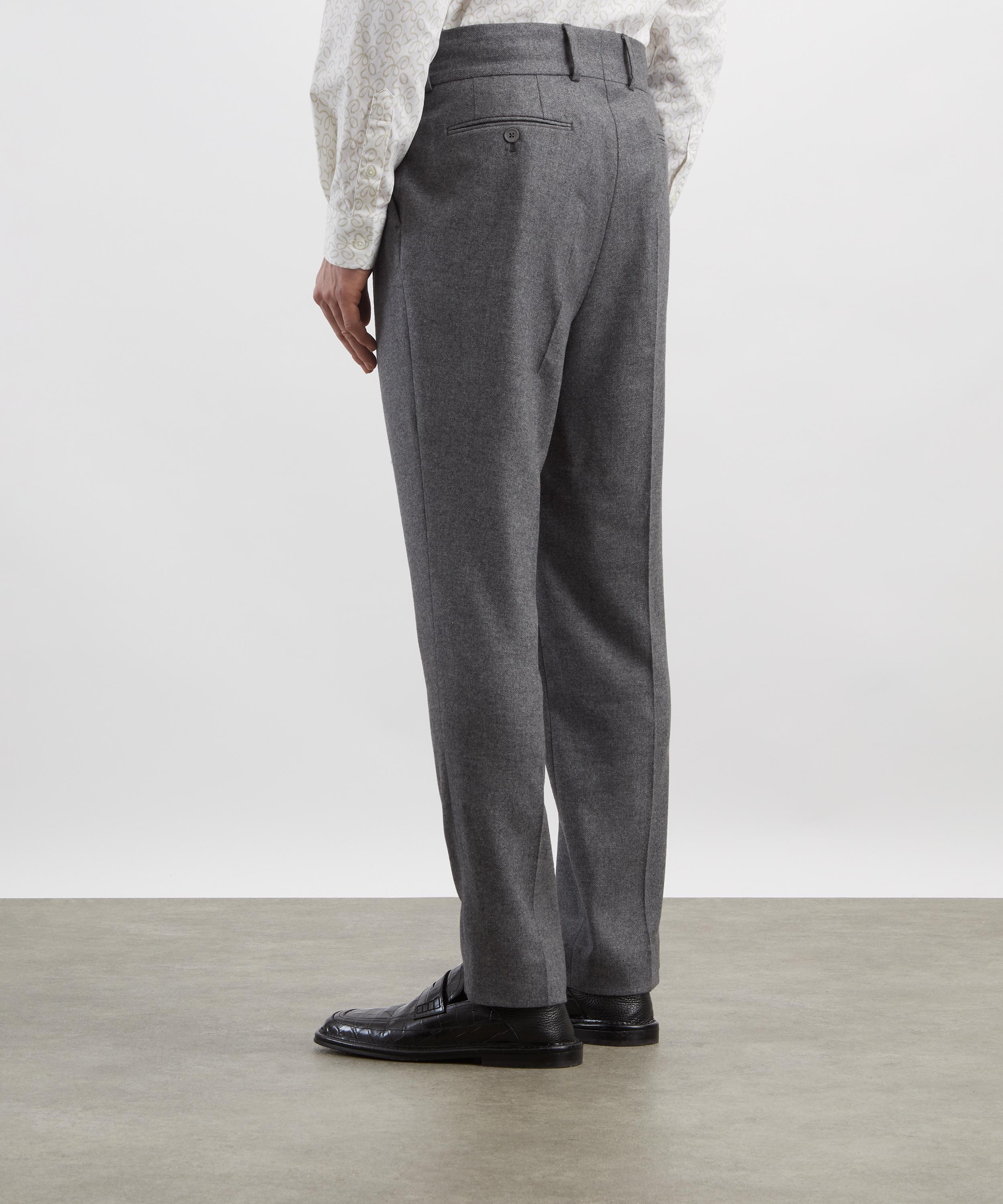 Hurlingham Polo - Oxford Tailored Wool-Cashmere Trousers image number 3