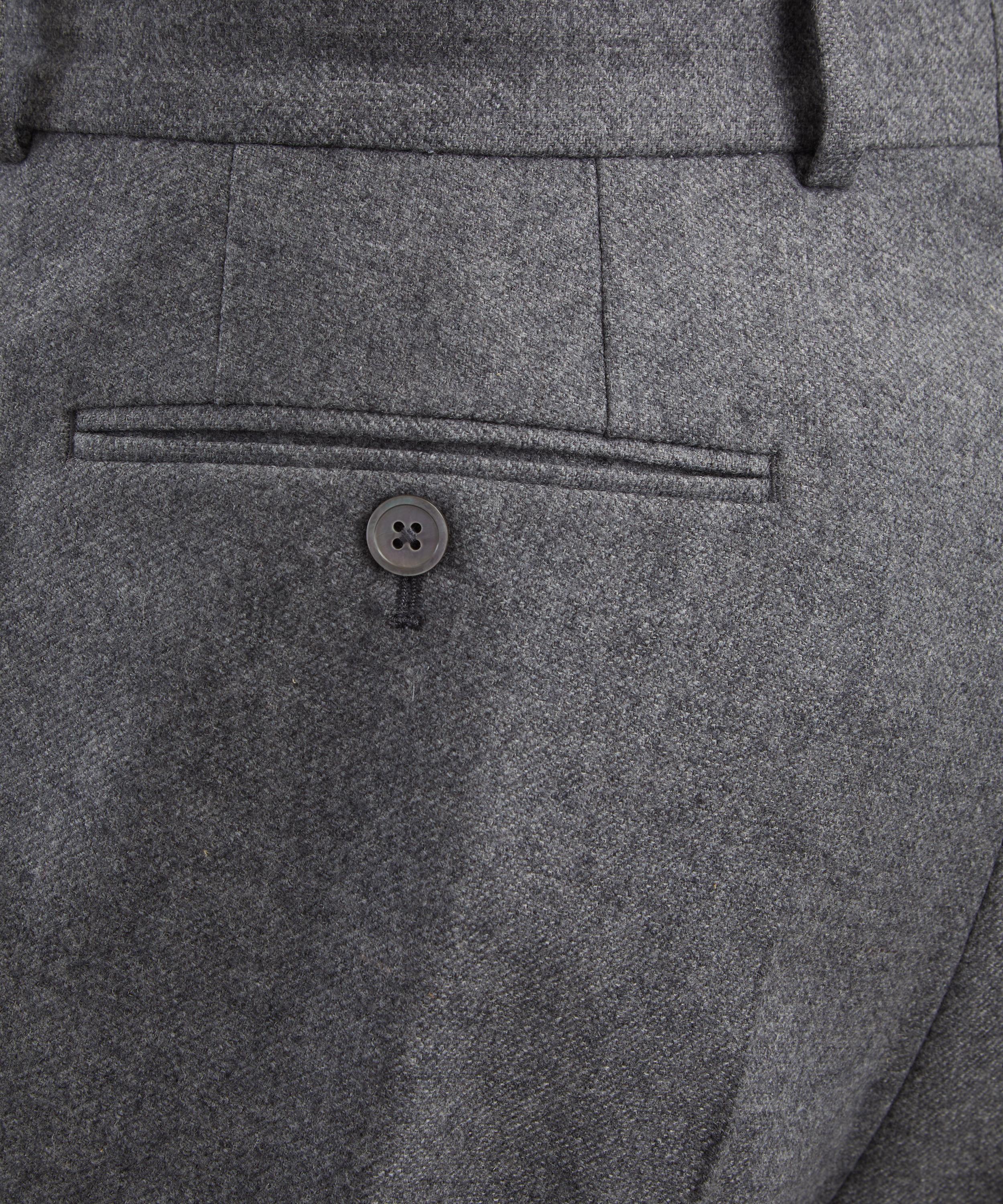 Hurlingham Polo - Oxford Tailored Wool-Cashmere Trousers image number 4