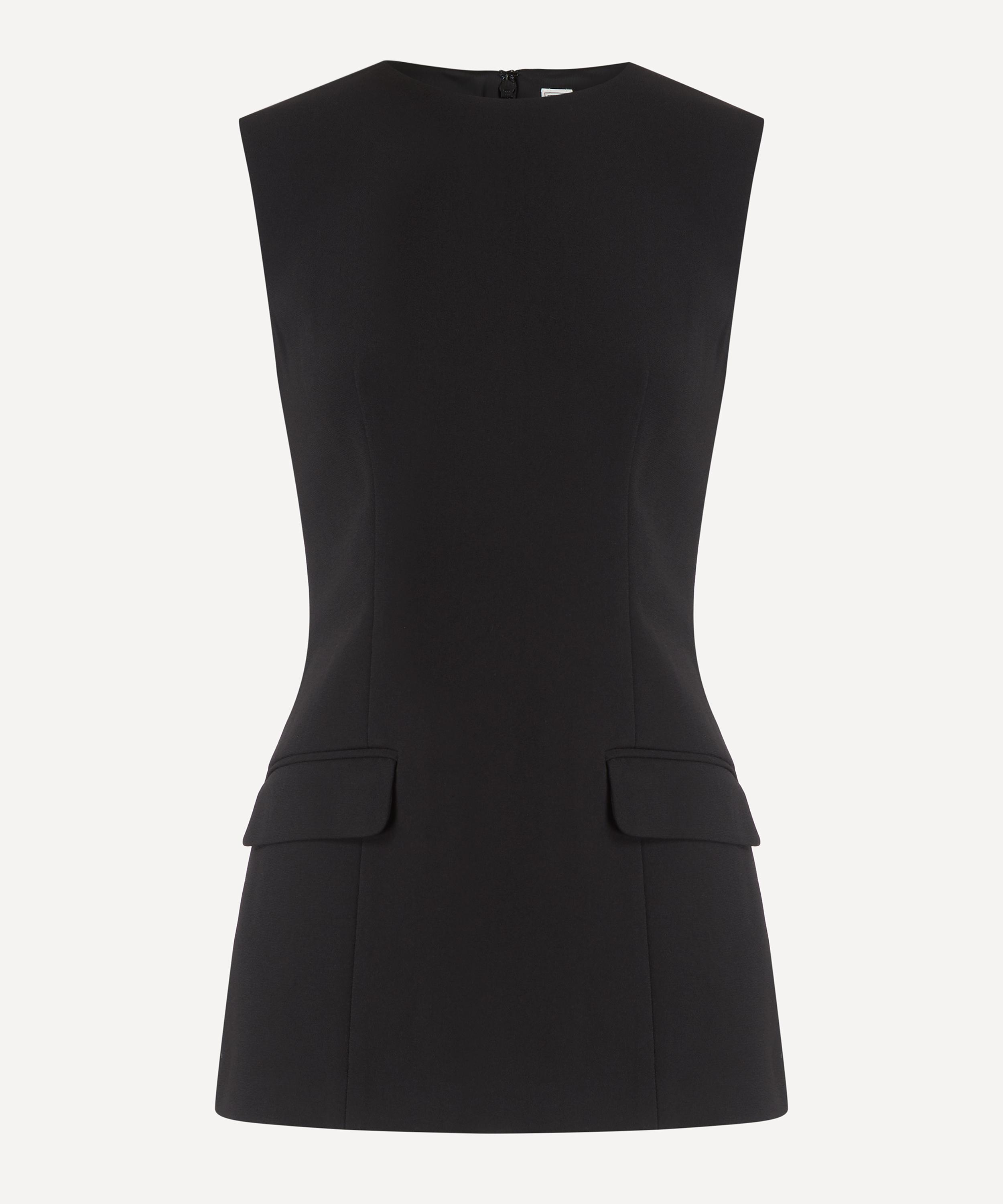 Toteme - Black Sleeveless Pocket Top