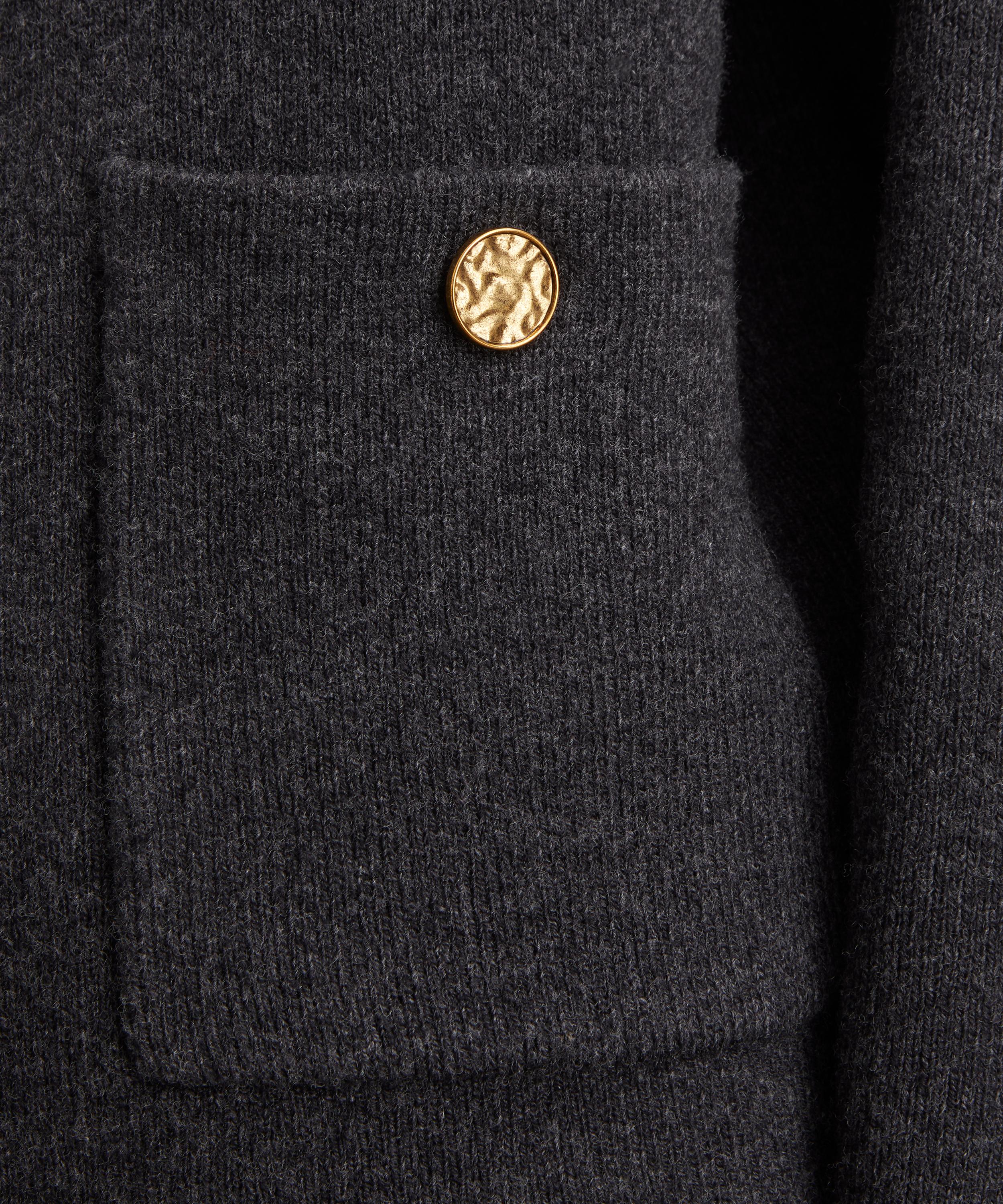 Toteme - Hammered Button Cardigan image number 4