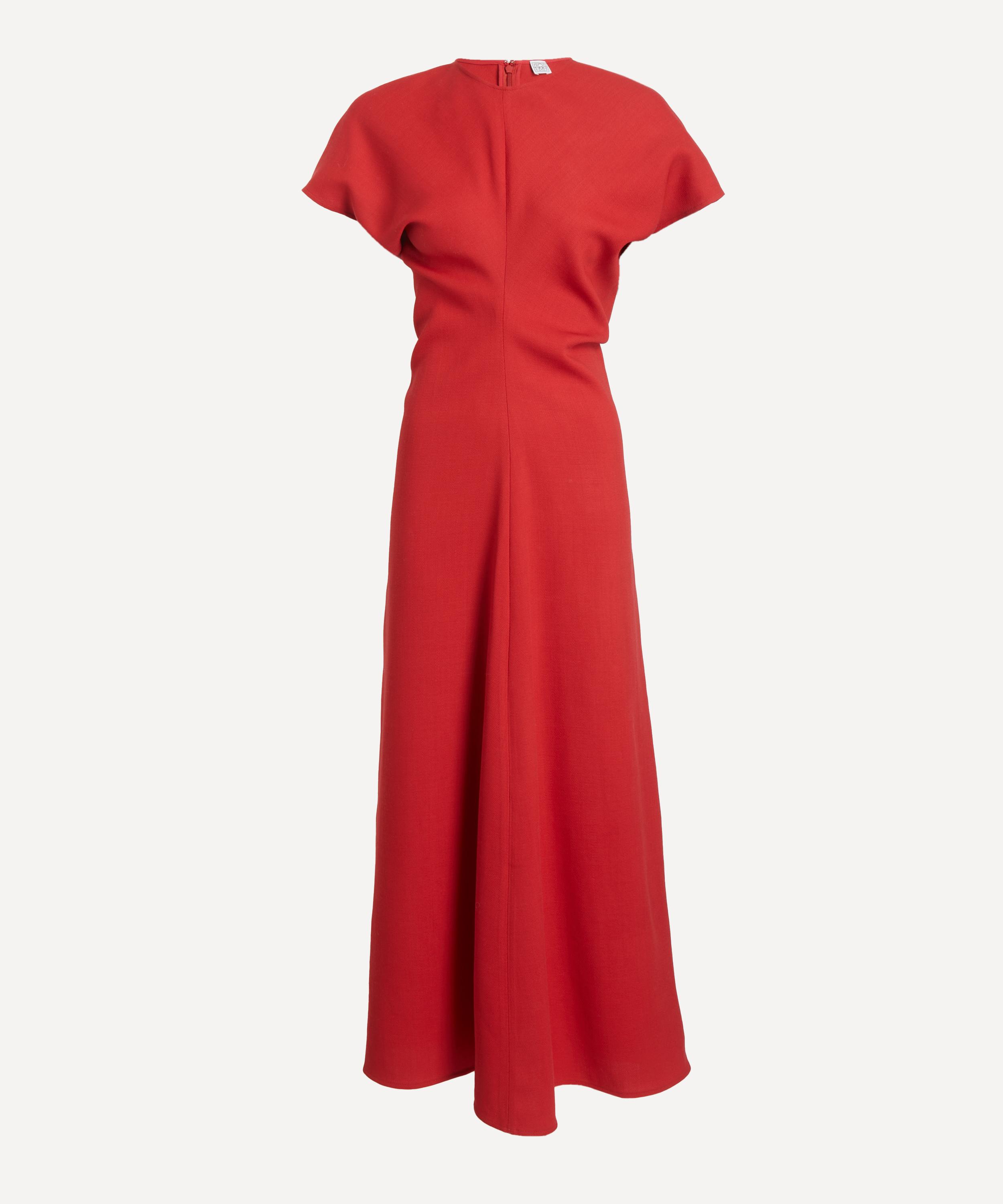 Toteme - Poppy Slouch Waist Wool Dress