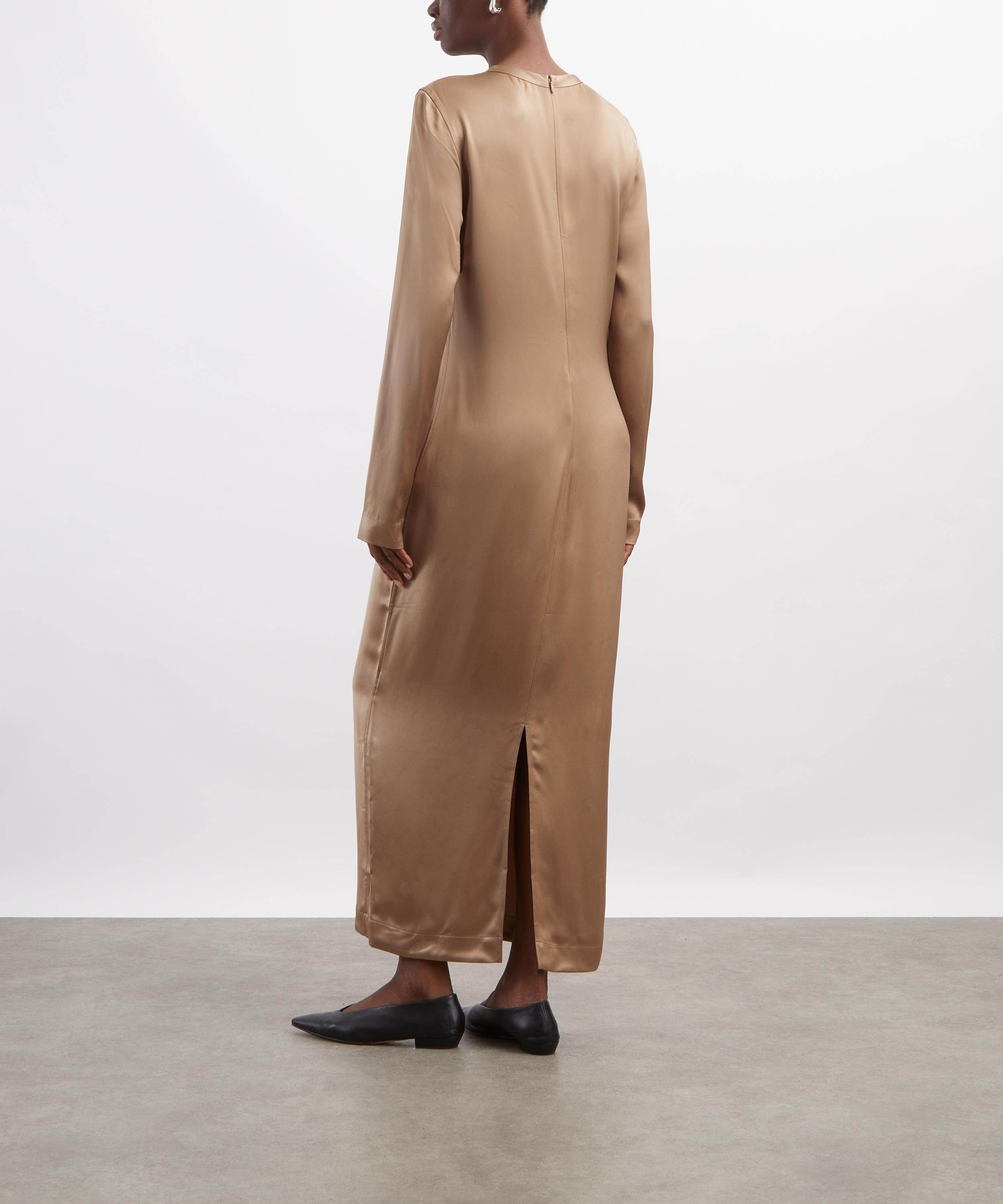 Toteme - Satin Maxi Dress image number 3