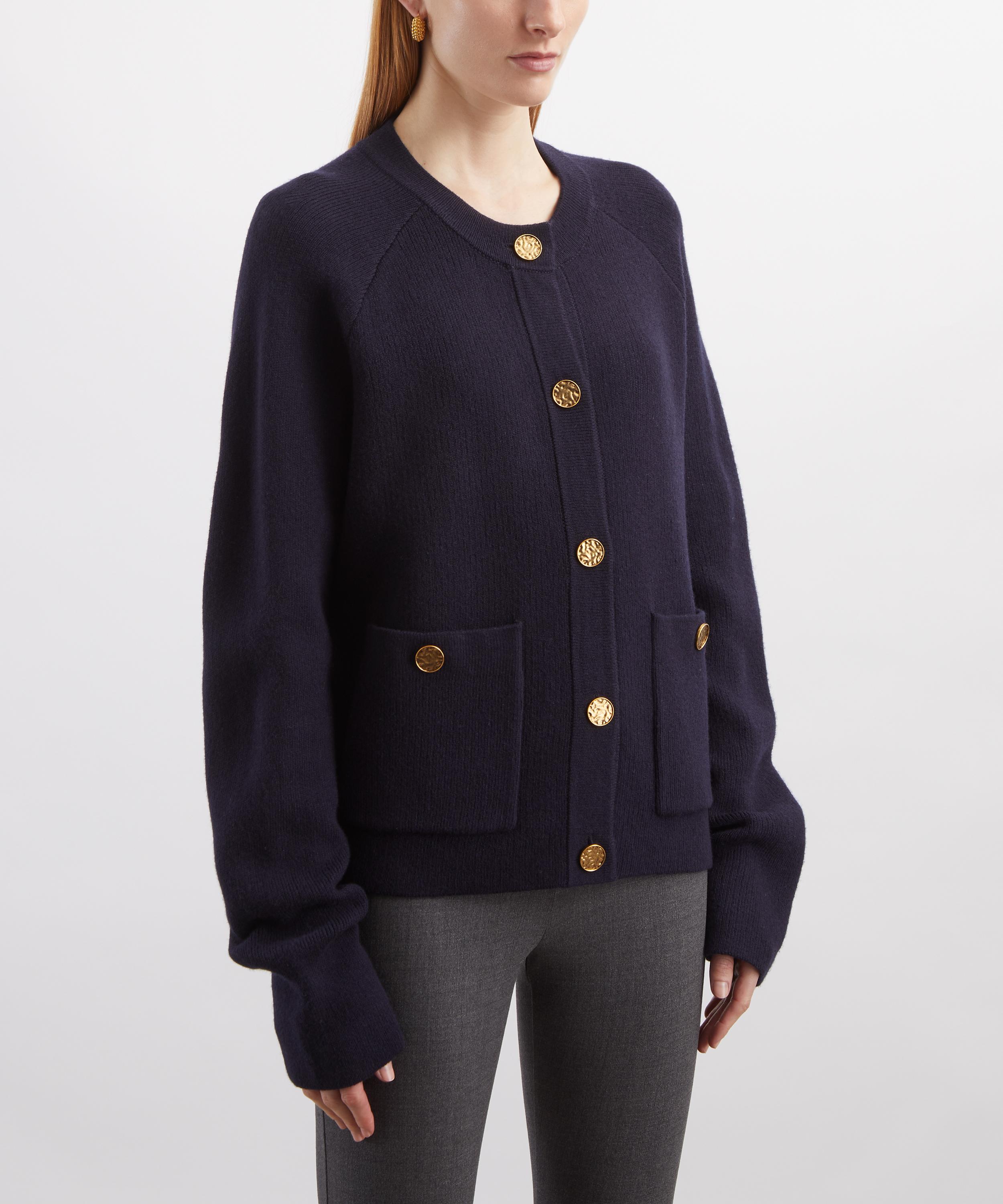 Toteme - Hammered Button Cardigan image number 2