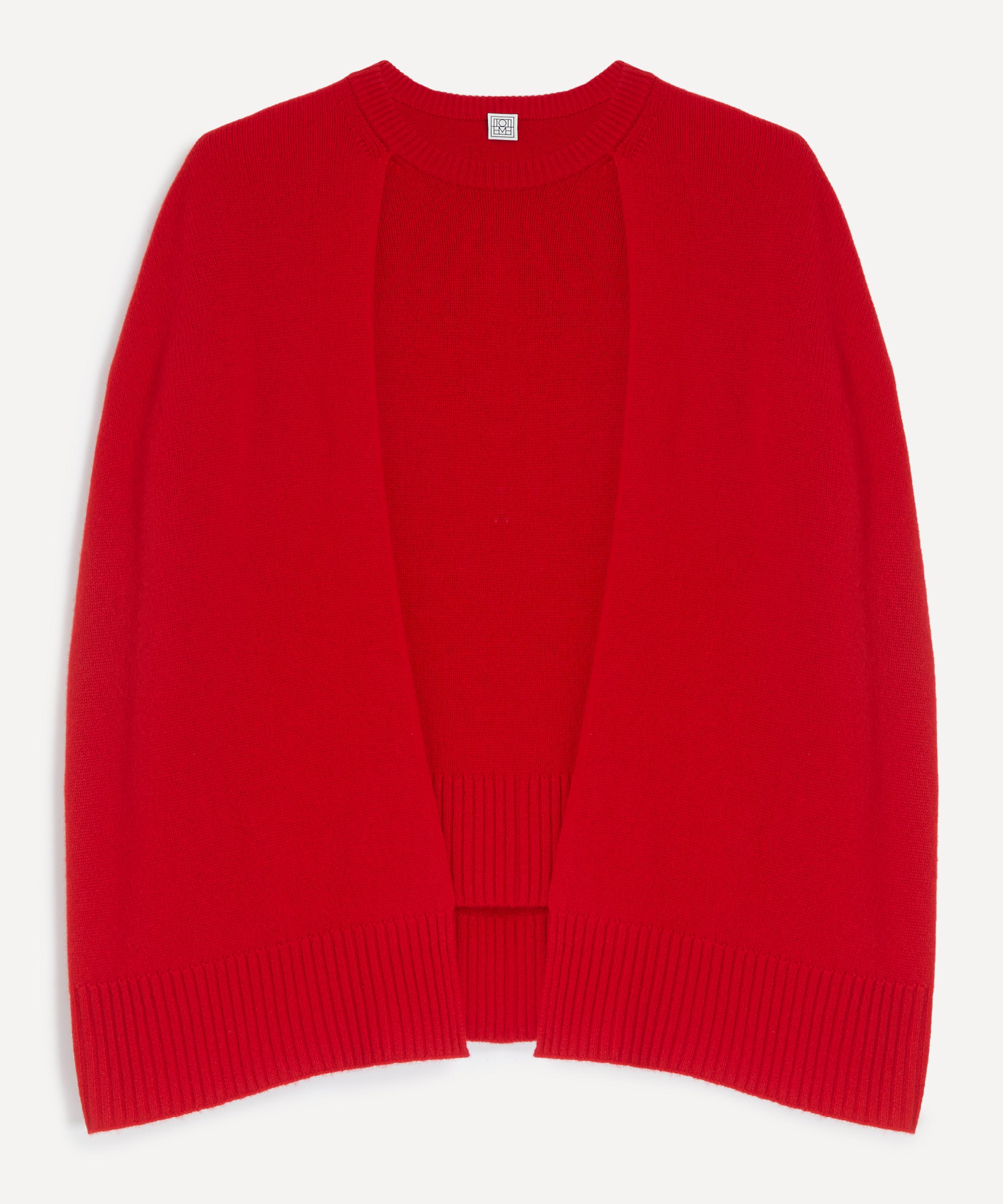 Toteme - Poppy Cashmere Crew Cape Knit