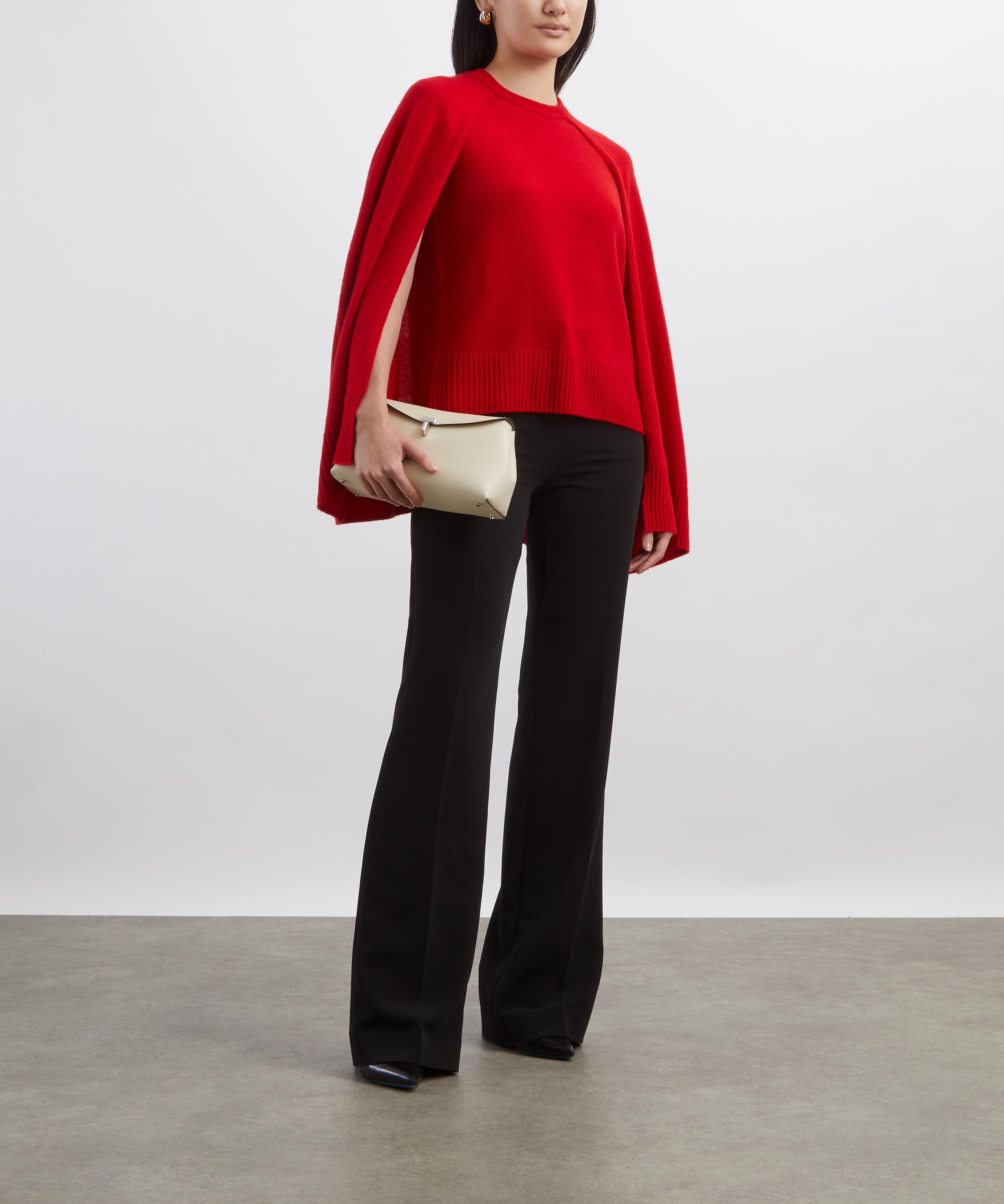 Toteme - Poppy Cashmere Crew Cape Knit image number 1