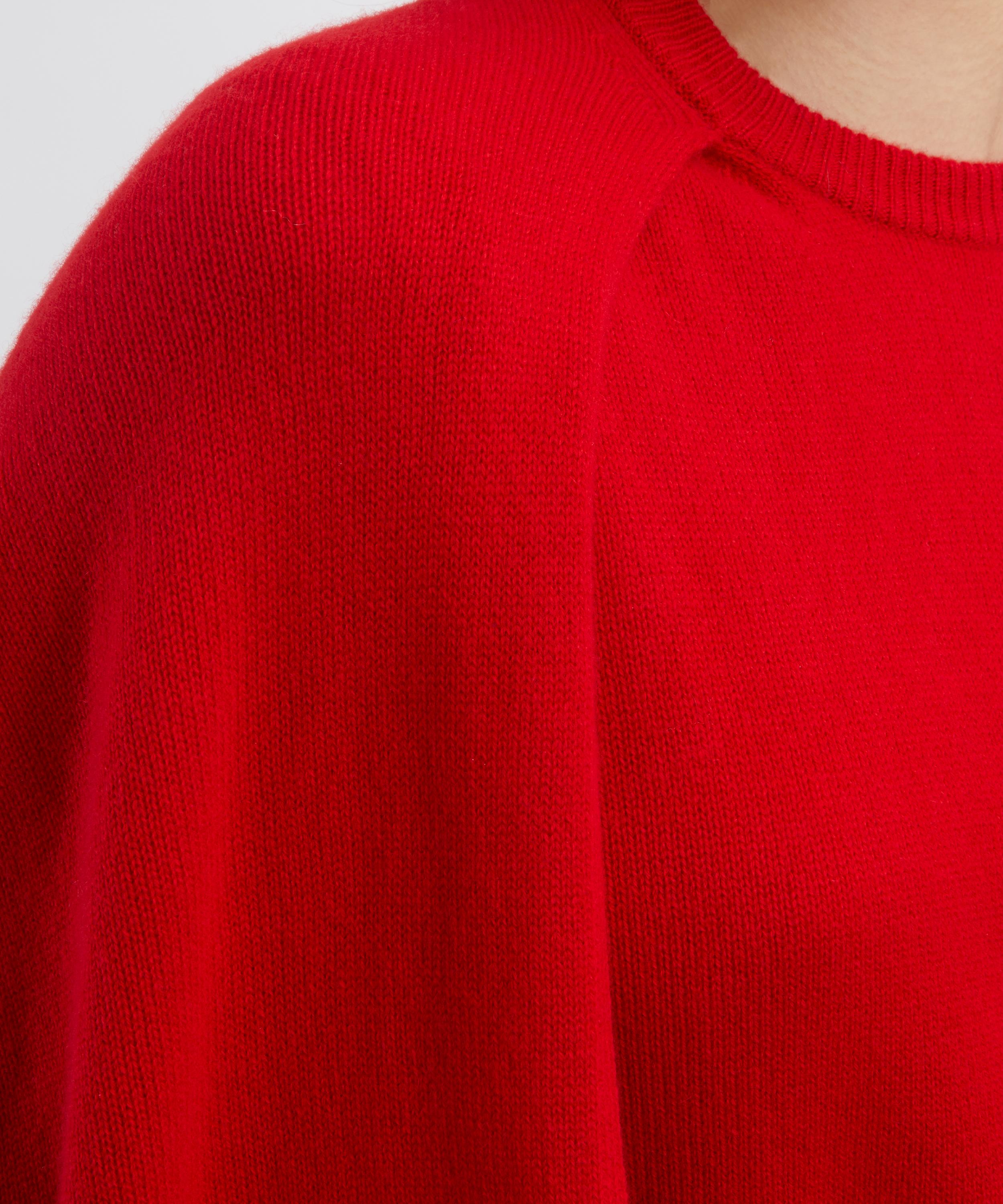Toteme - Poppy Cashmere Crew Cape Knit image number 4