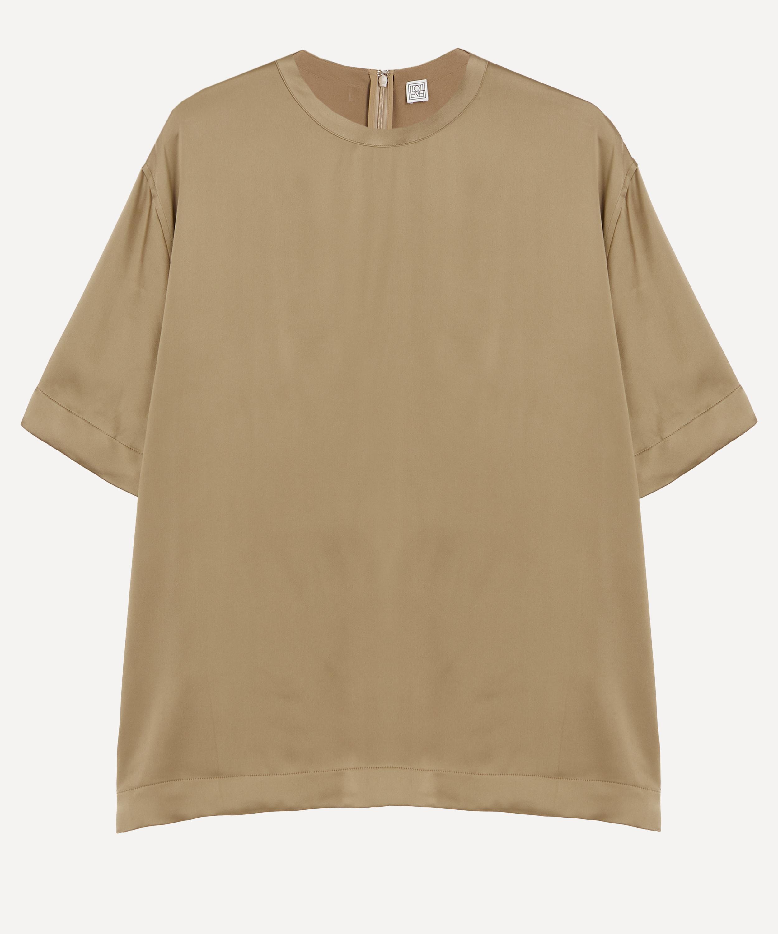 Toteme - Satin T-Shirt