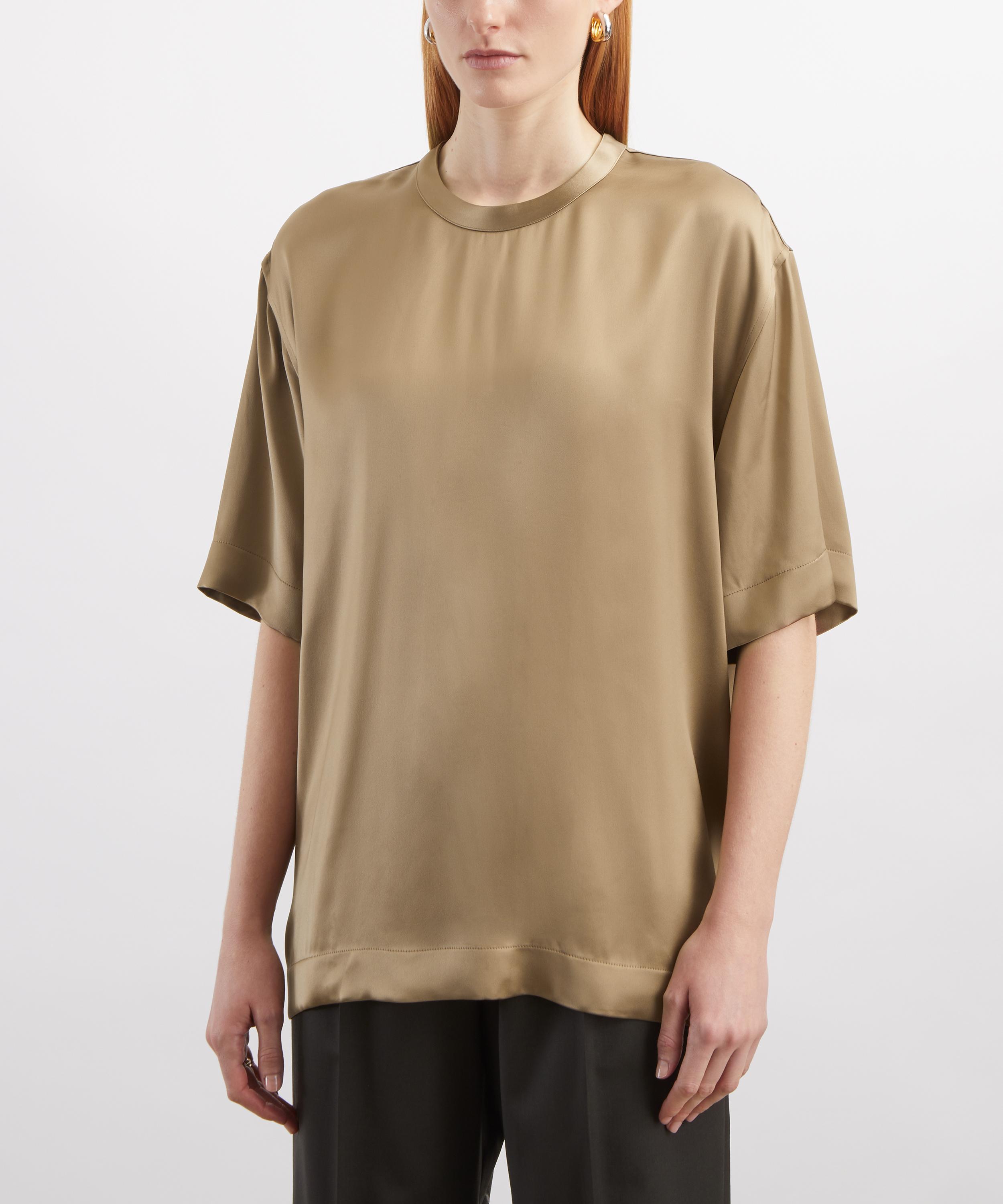 Toteme - Satin T-Shirt image number 2