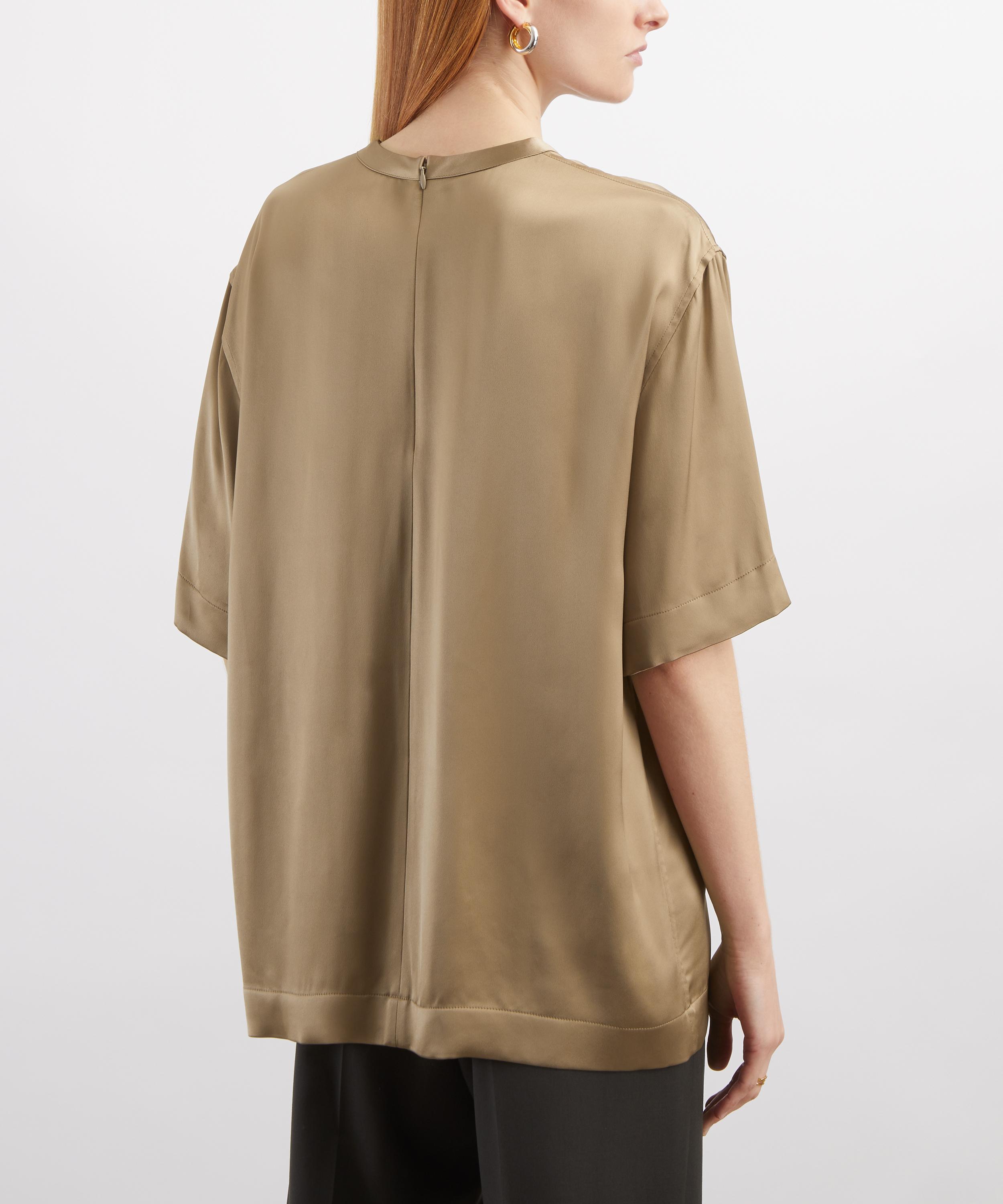 Toteme - Satin T-Shirt image number 3