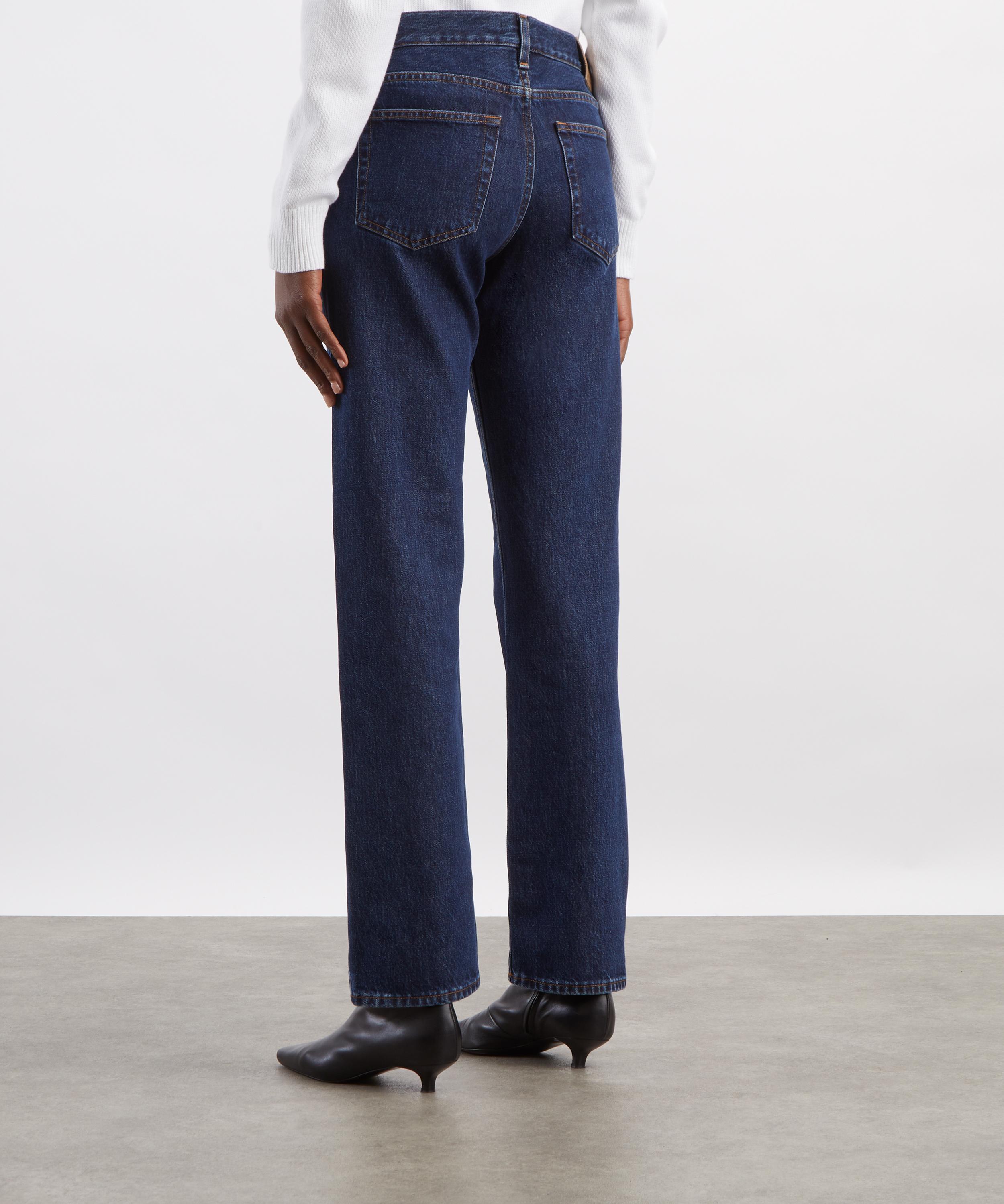 Toteme - Low-Rise Straight-Leg Jeans image number 3