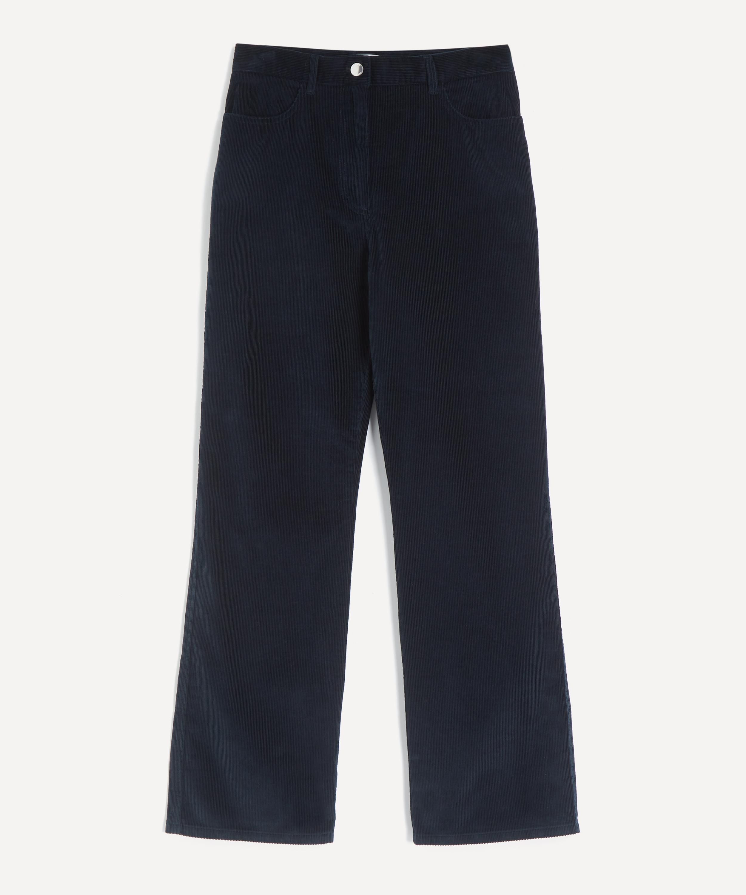Toteme - Navy Straight Cord Trousers