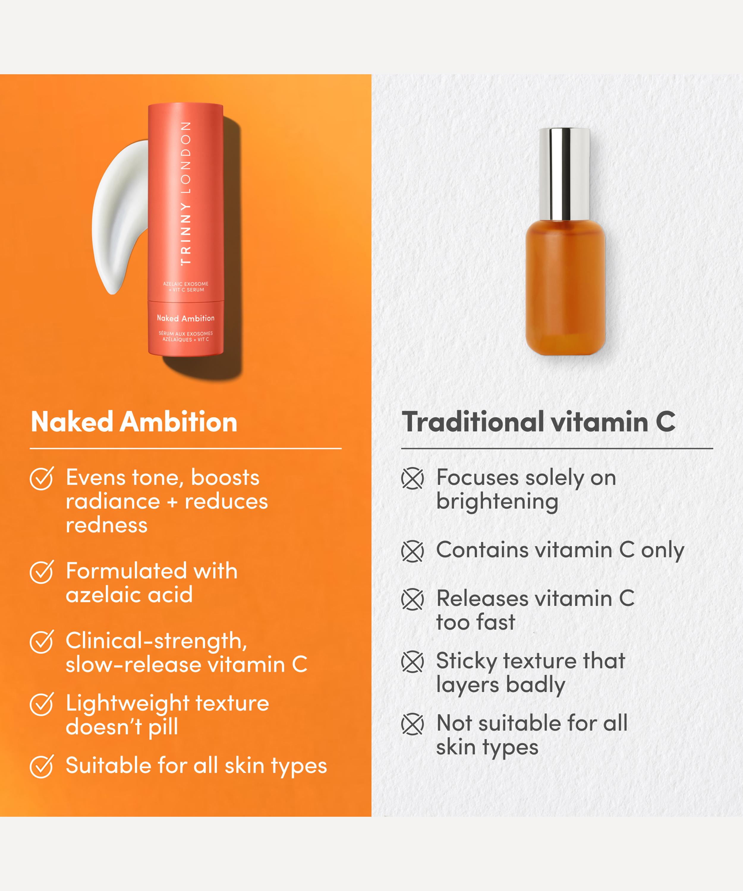 Trinny London - Naked Ambition Azelaic Exosome and Vitamin C Serum 30ml image number 4