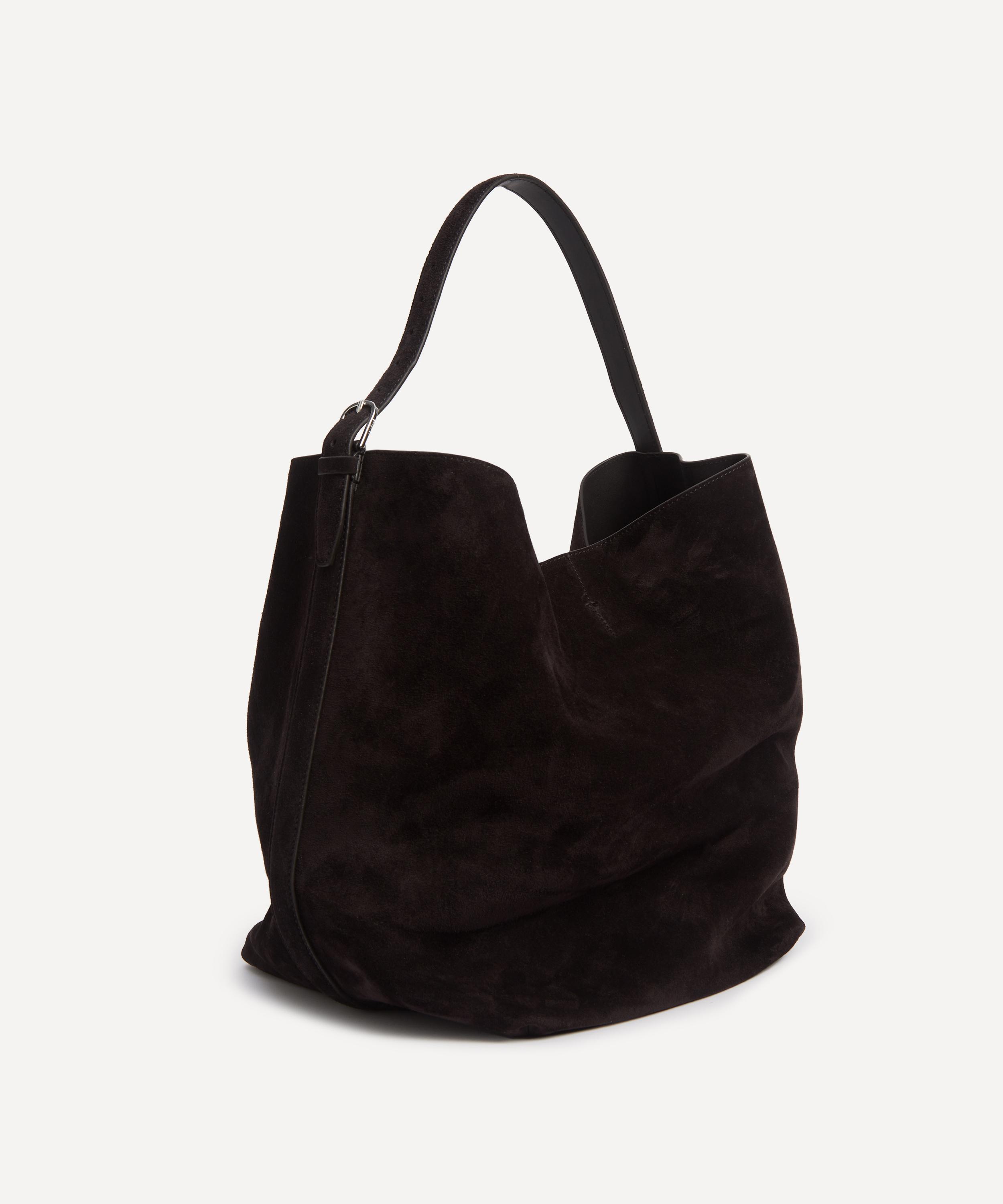 Toteme - Belted Suede Tote Bag image number 2