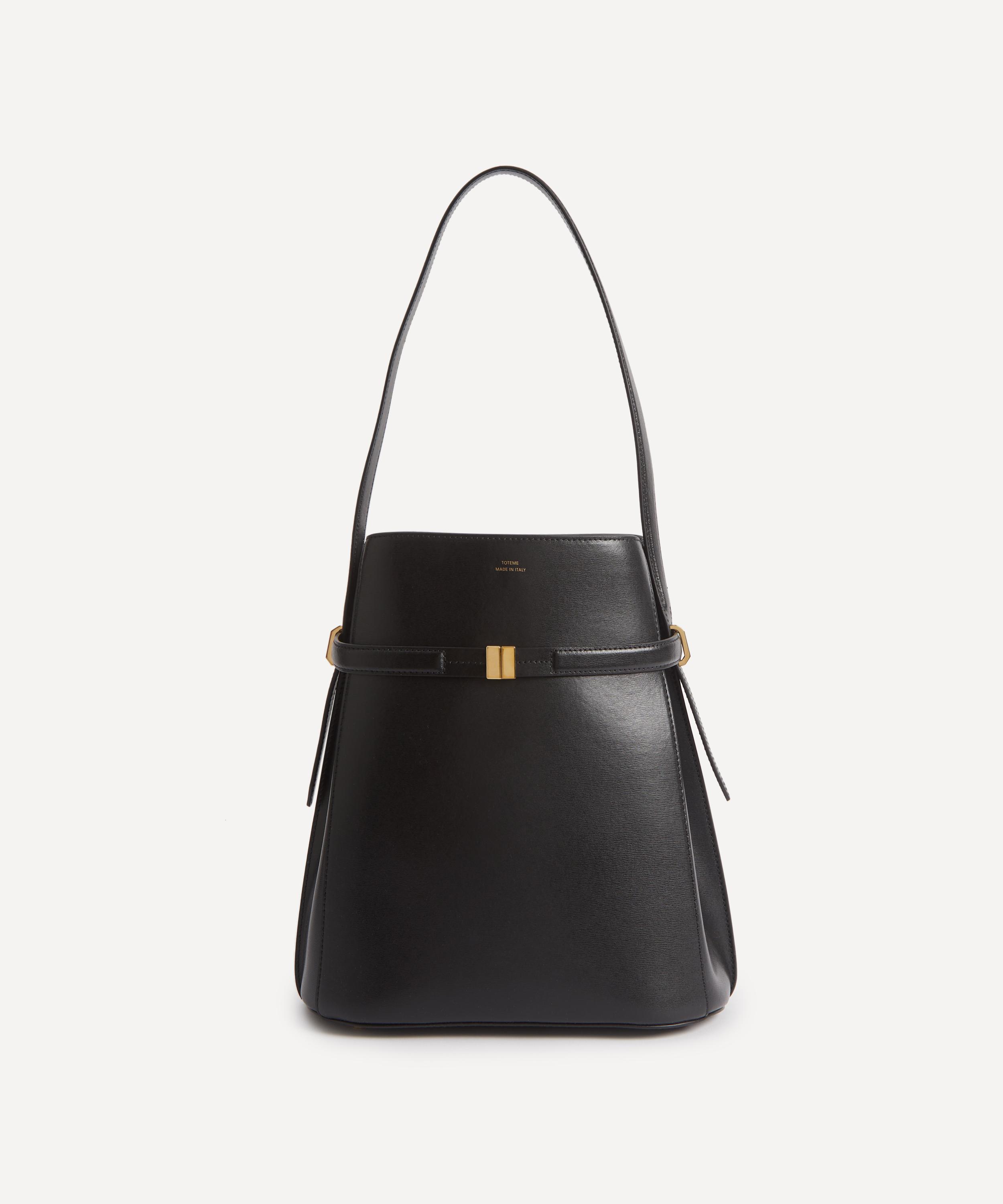 Toteme - Belted Leather Bucket Bag