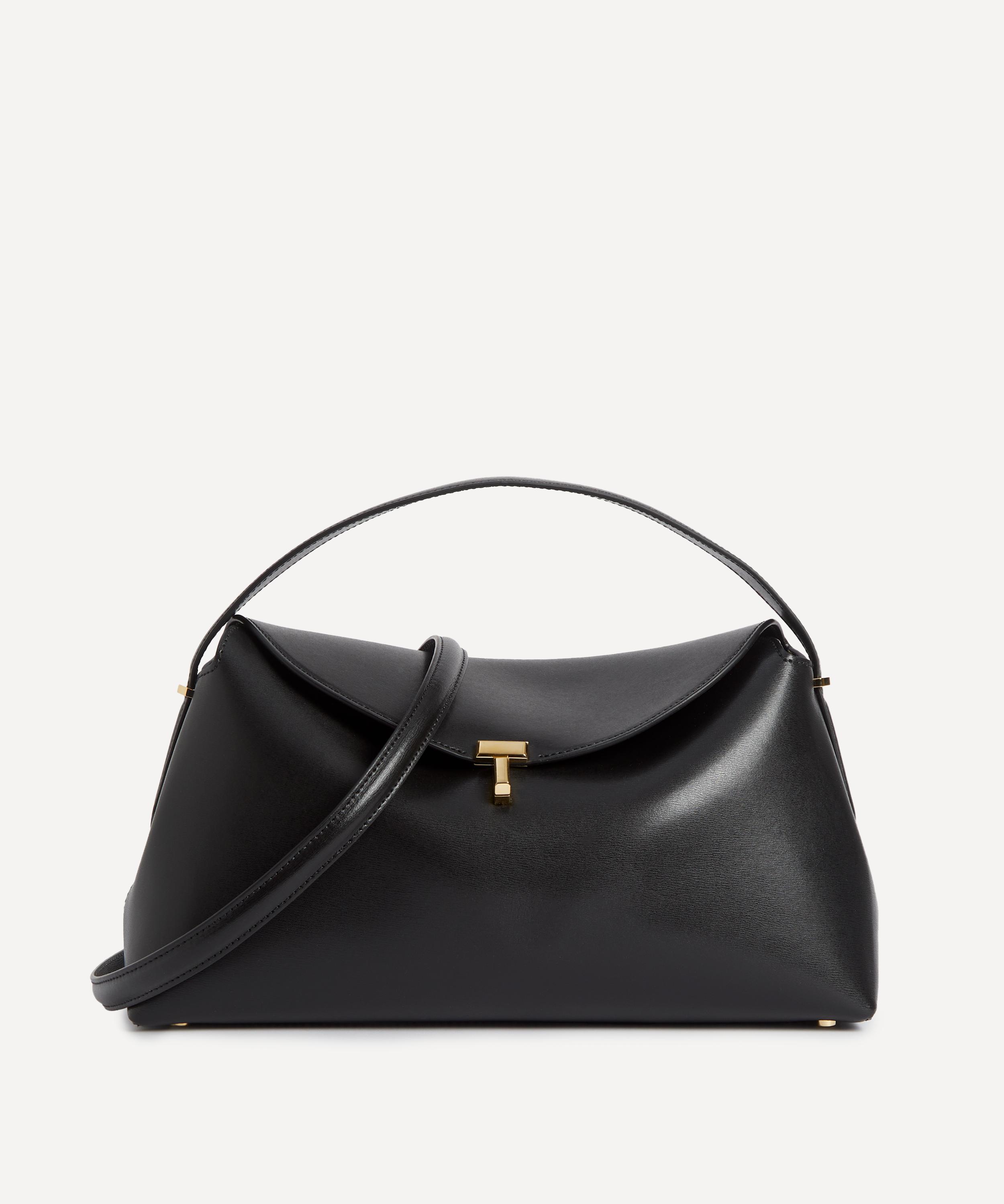 Toteme - T-Lock Leather Top Handle Bag