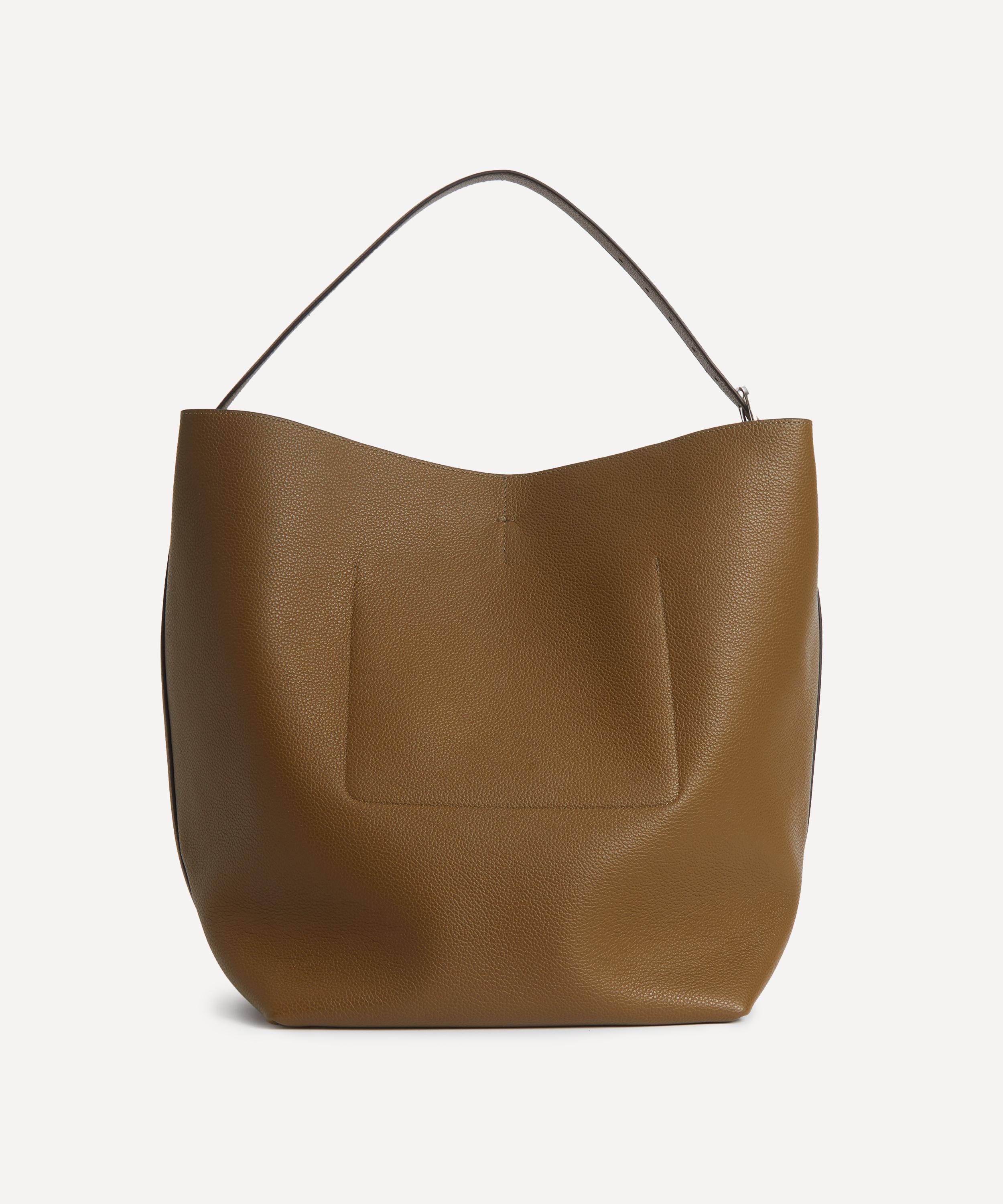 Toteme - Belted Leather Tote image number 3