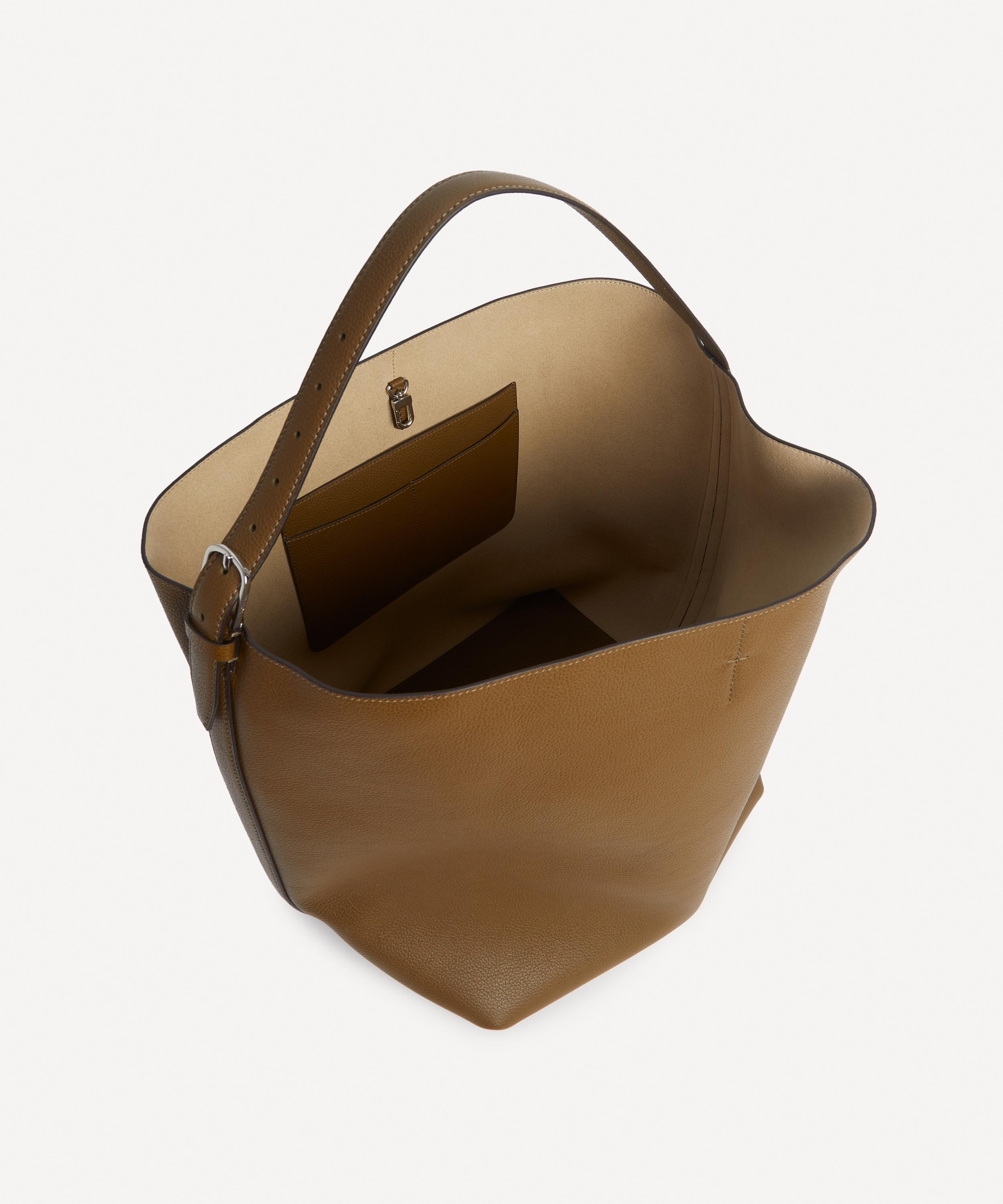 Toteme - Belted Leather Tote image number 5