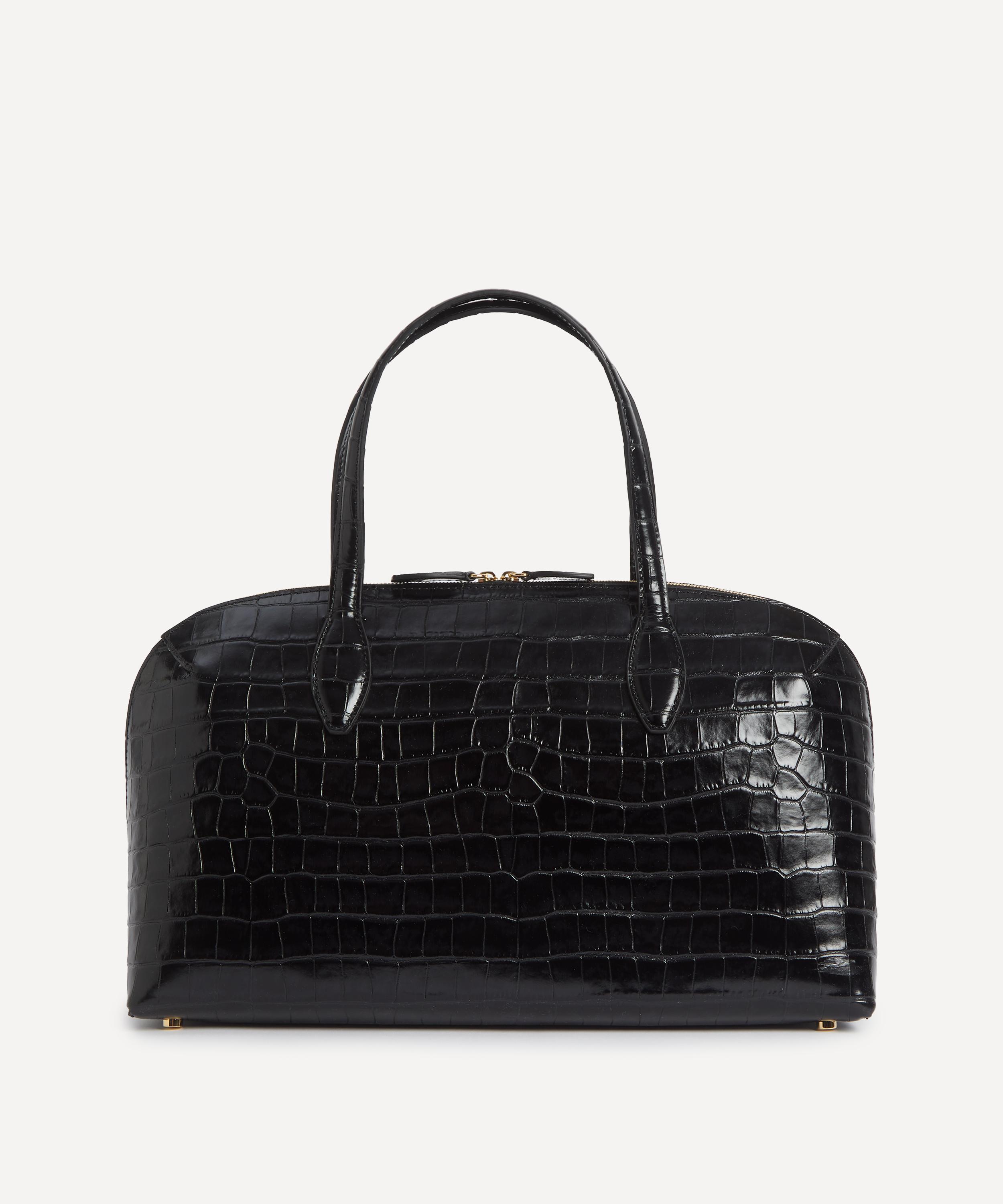 Toteme - Medium Croco-Embossed Day Tote Bag image number 3