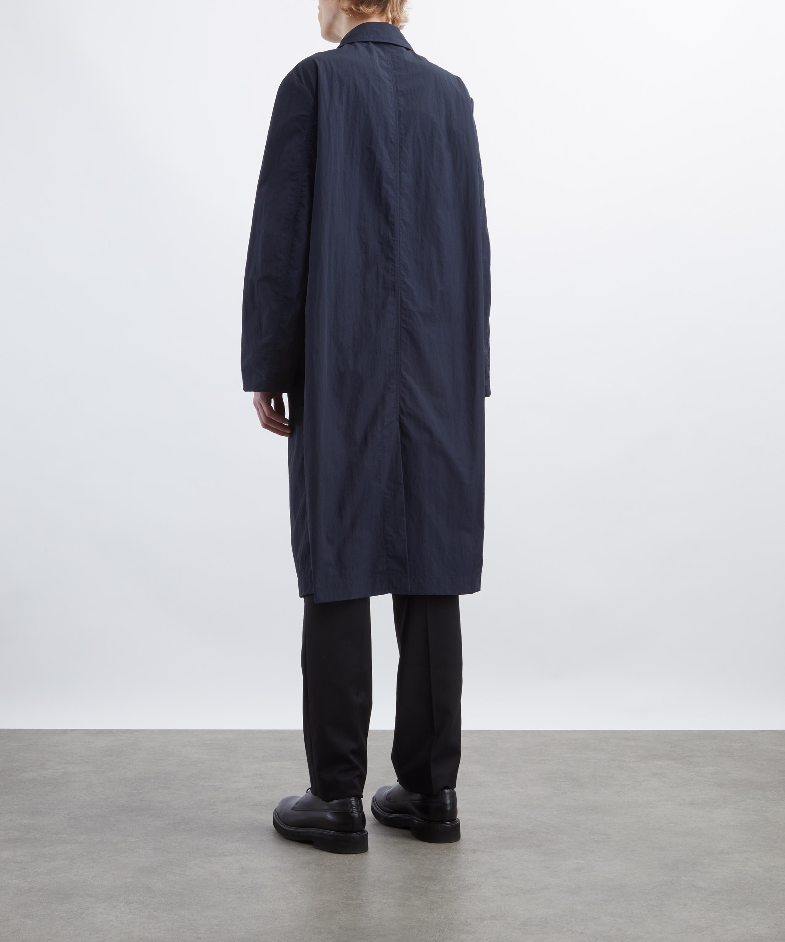 Dries Van Noten - Navy Trench Coat image number 3