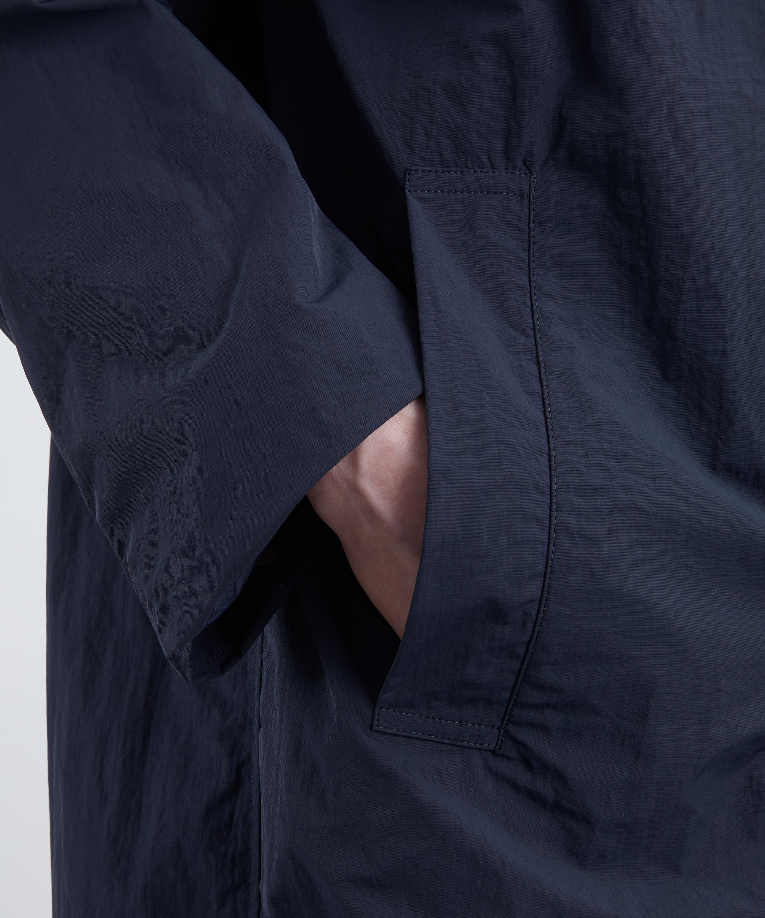 Dries Van Noten - Navy Trench Coat image number 4