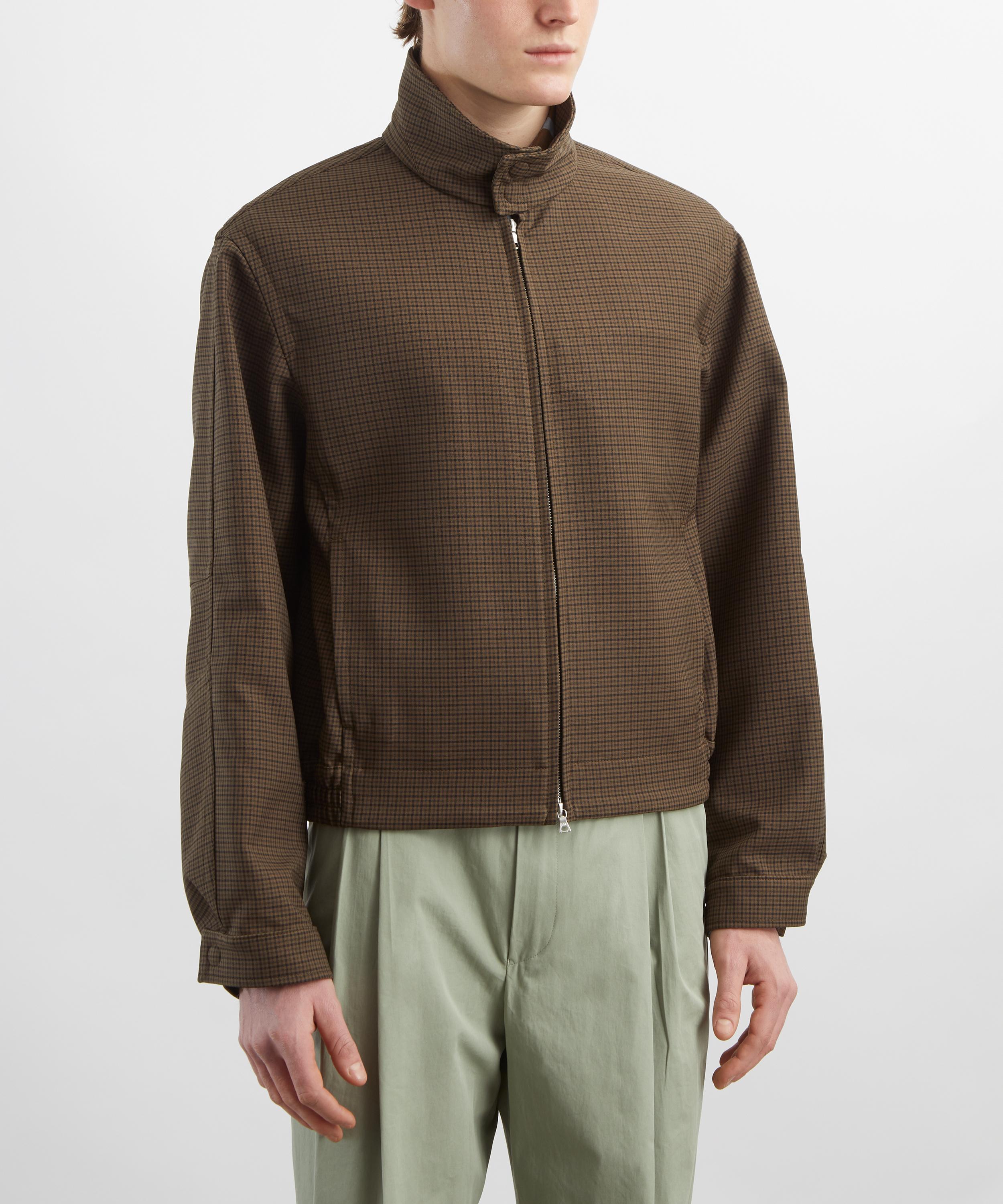 Dries Van Noten - Mud Check Bomber Jacket image number 2
