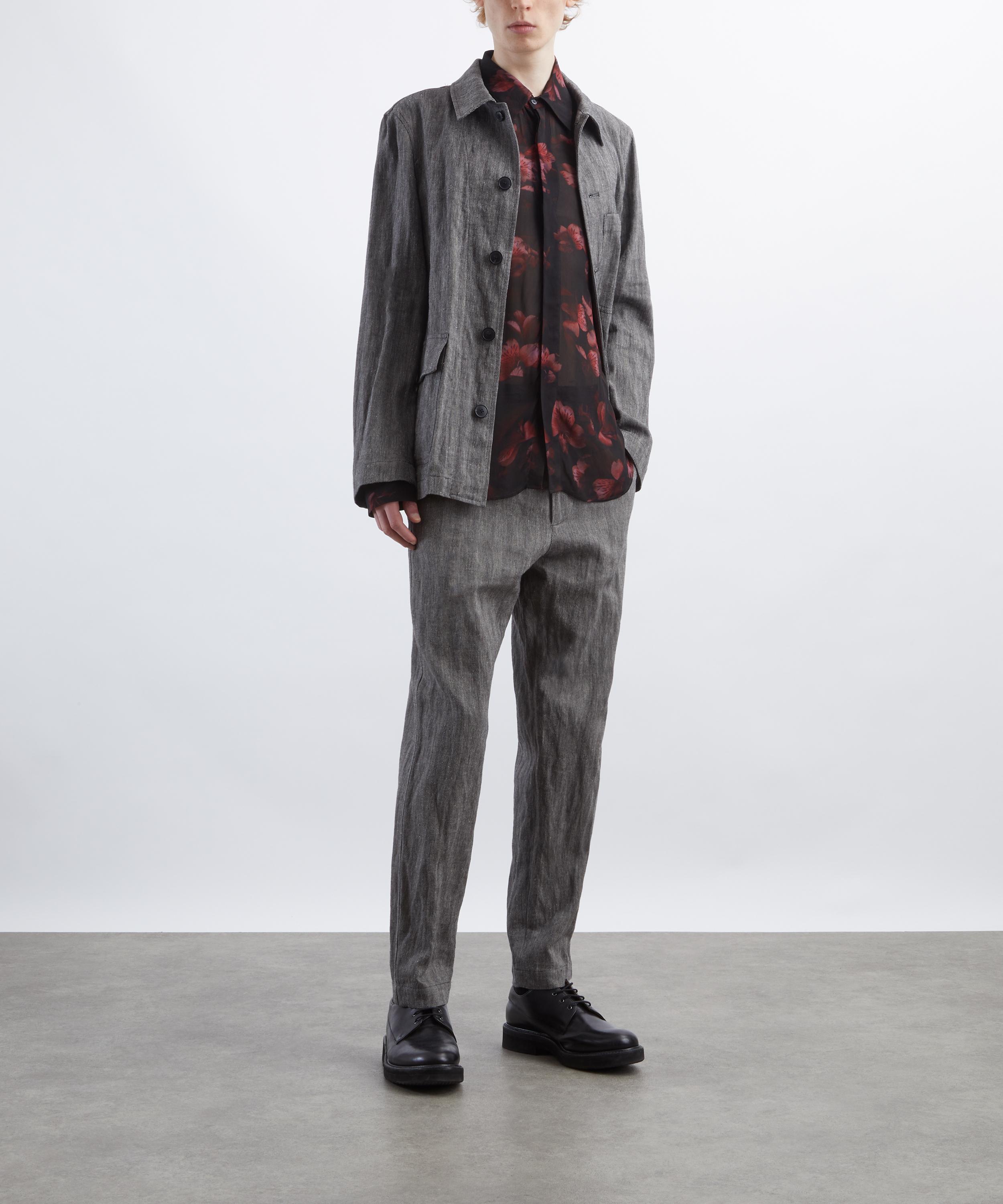 Dries Van Noten - Textured Blazer Jacket image number 1