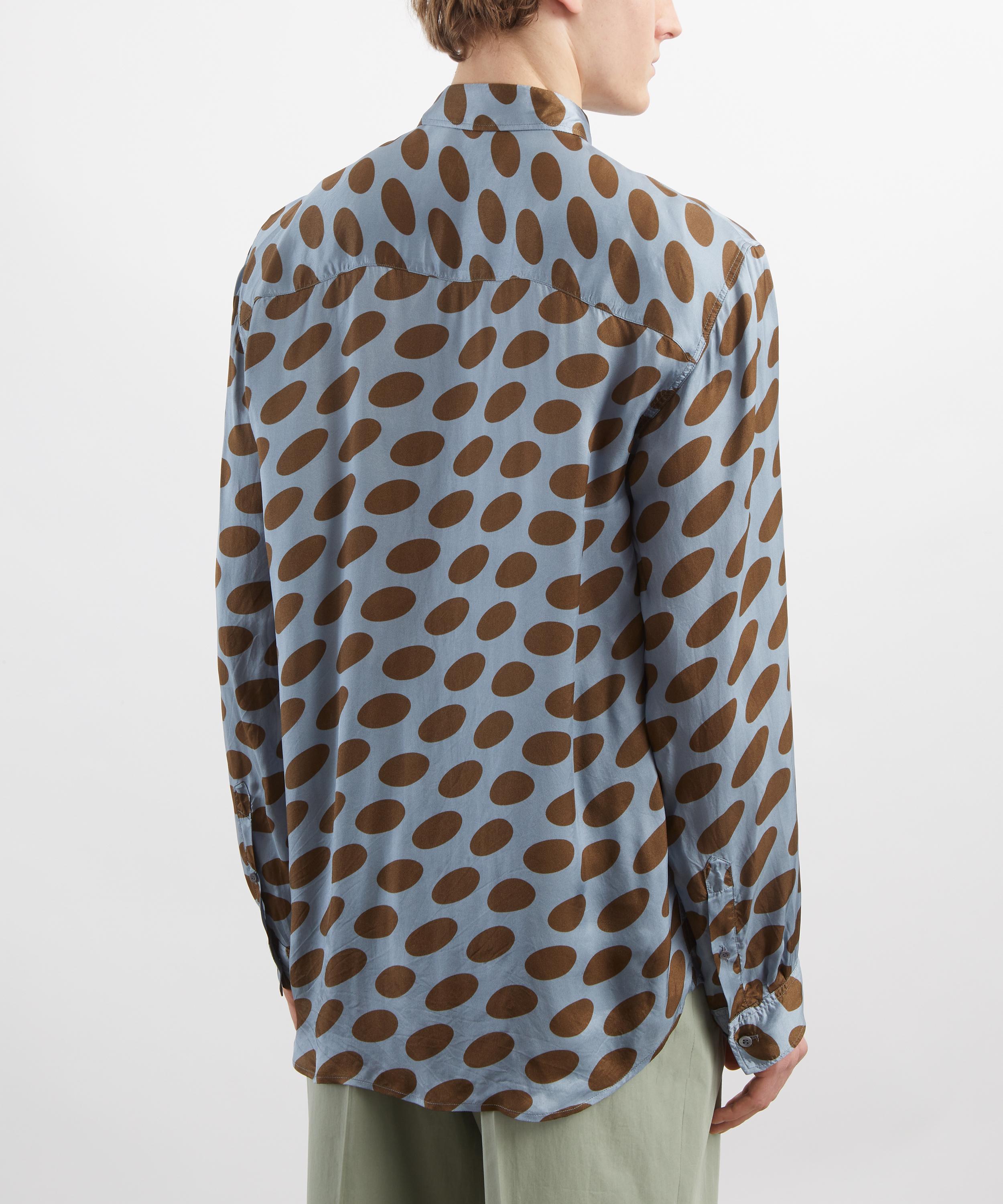 Dries Van Noten - Blue Caper Shirt image number 3