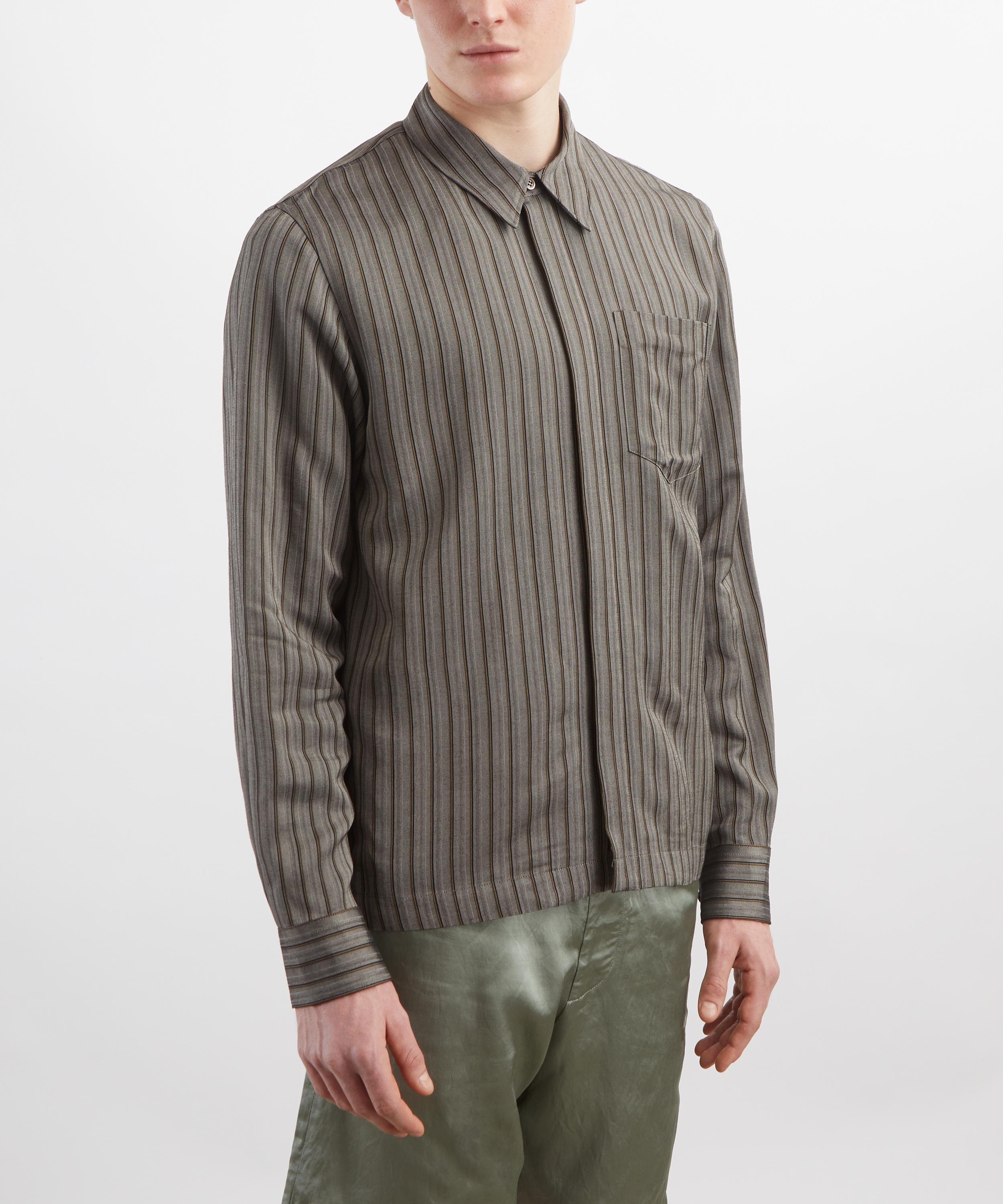 Dries Van Noten - Grey Corran Shirt image number 2