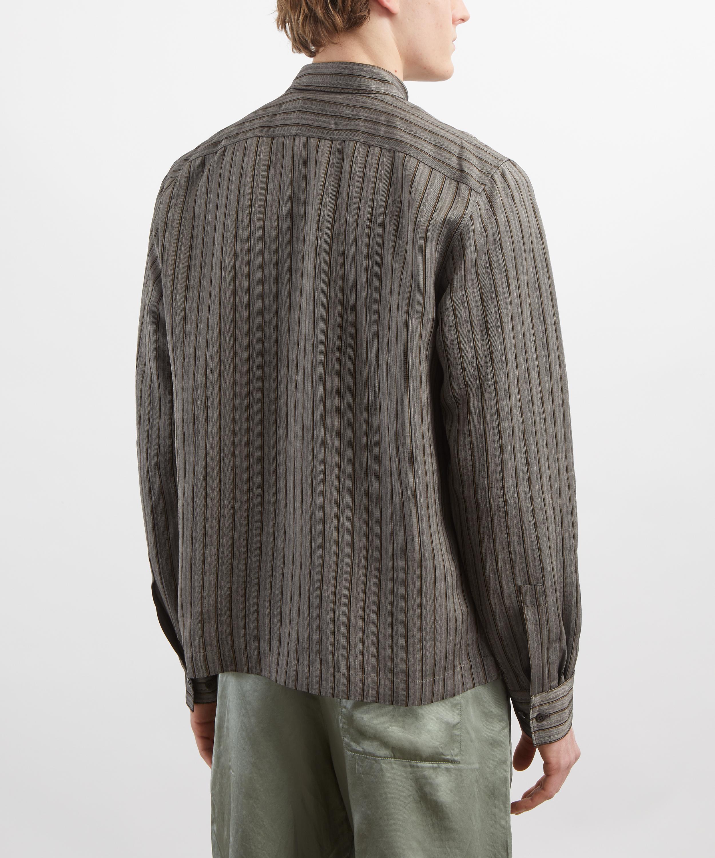 Dries Van Noten - Grey Corran Shirt image number 3