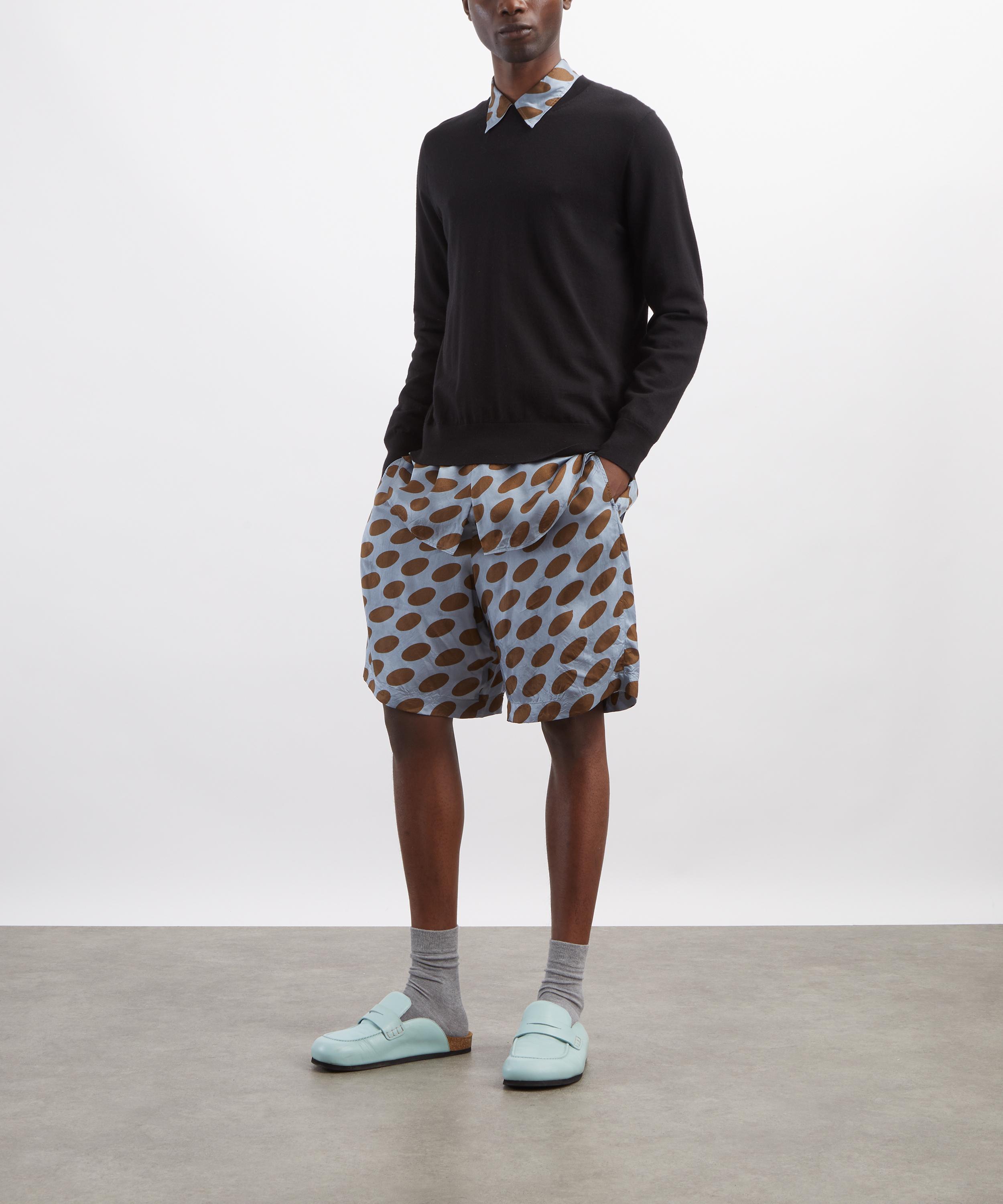 Dries Van Noten - Printed Twill Shorts image number 1