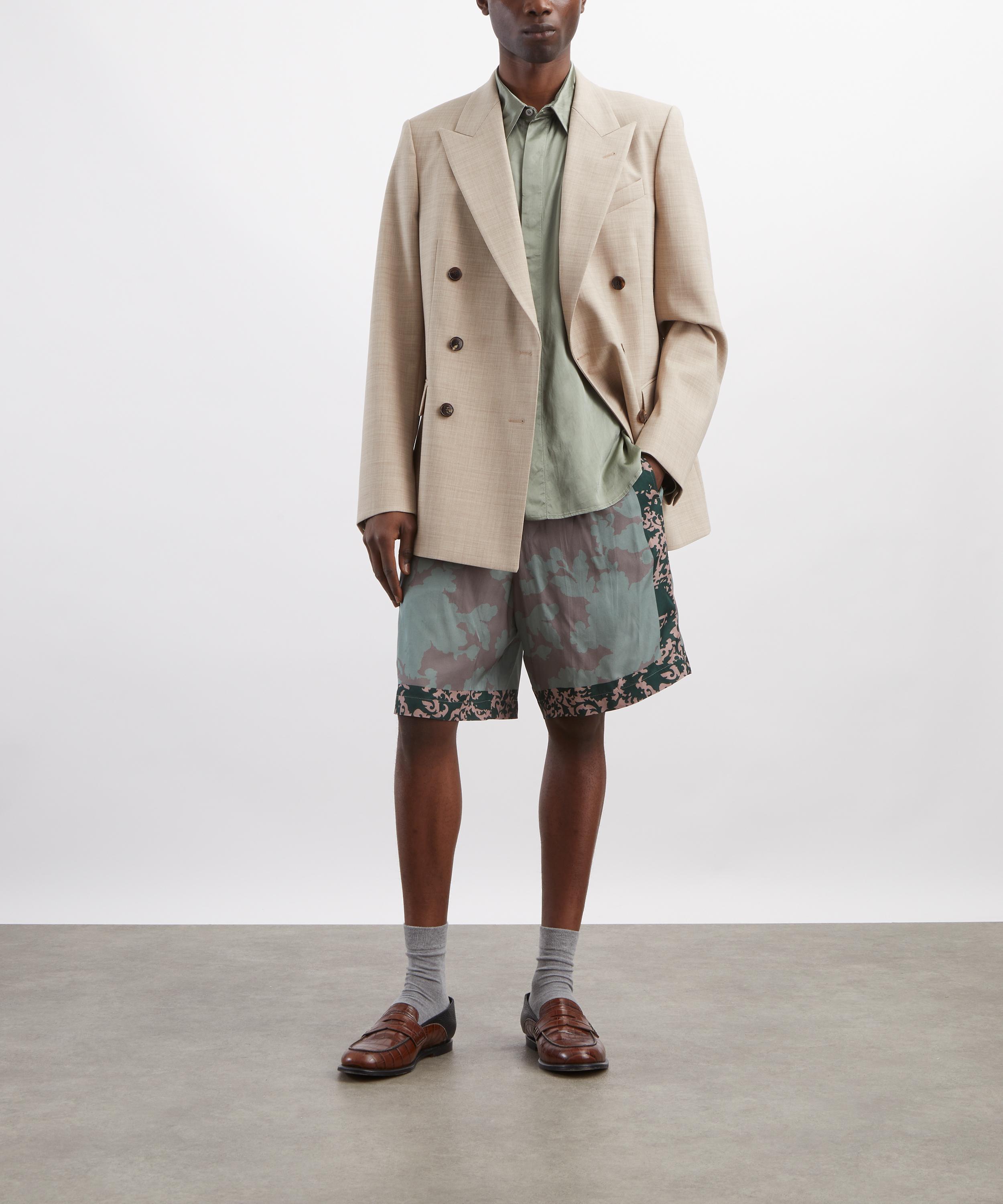 Dries Van Noten - Printed Viscose Shorts image number 1