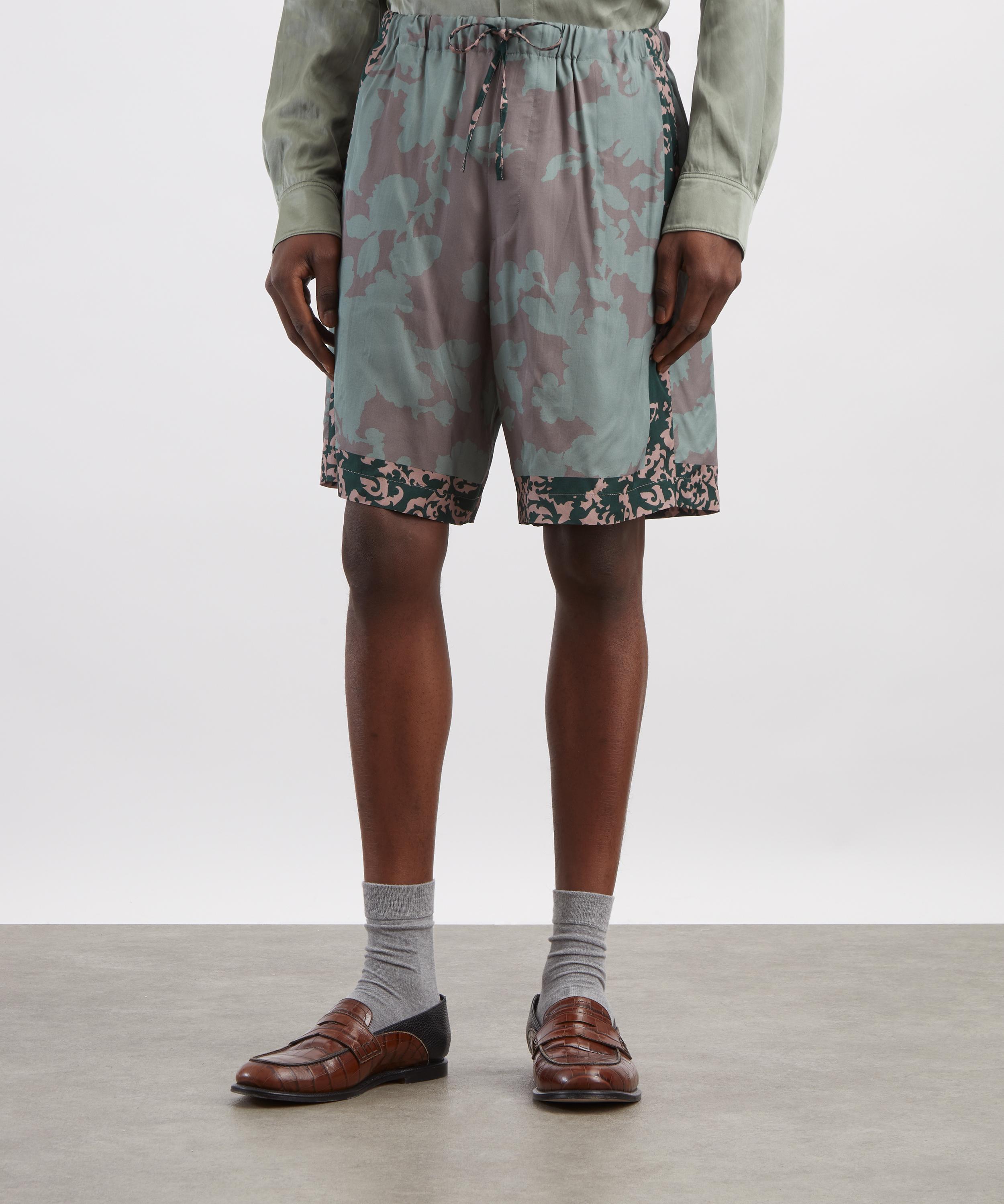 Dries Van Noten - Printed Viscose Shorts image number 2